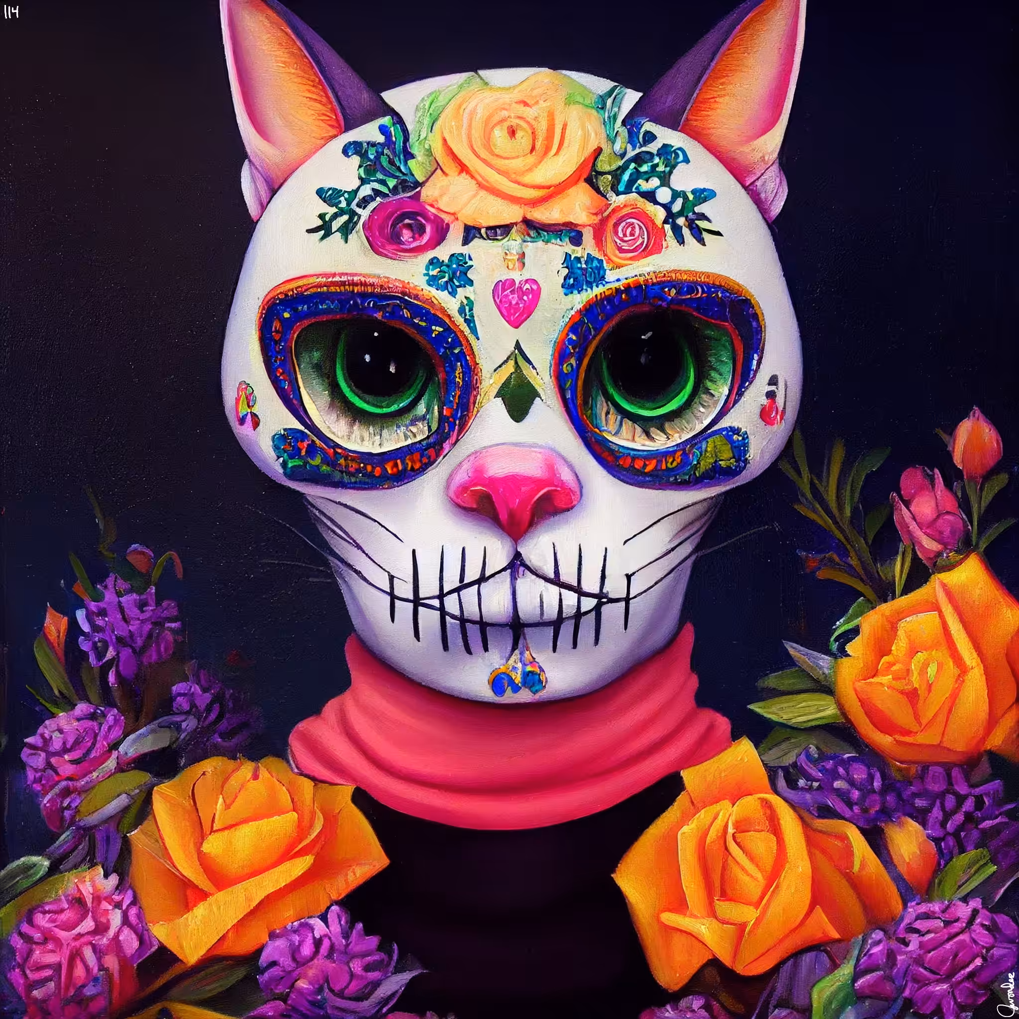 sugar skull #114
