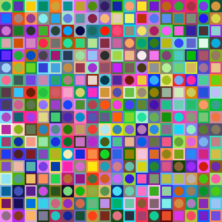 Square Dot Composition #314
