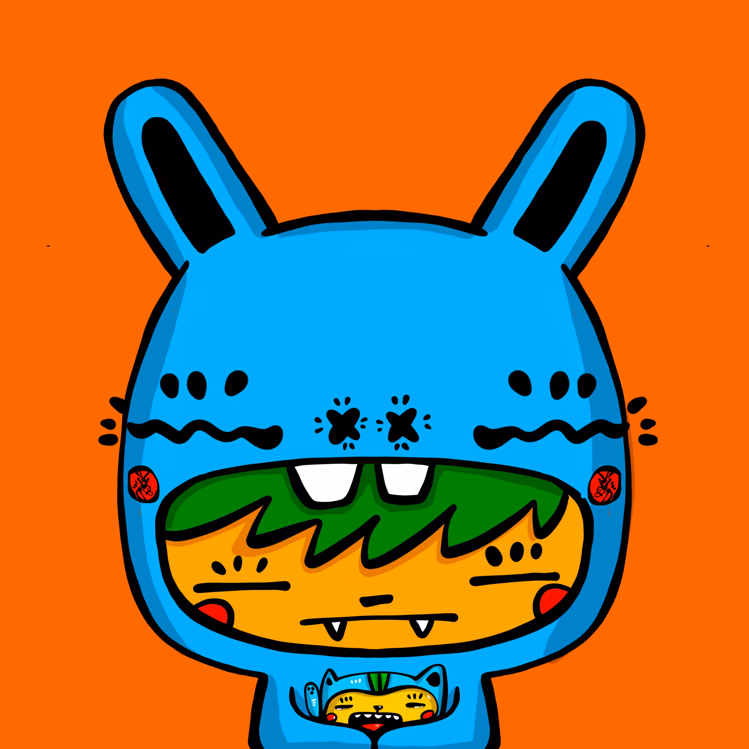 TOKYO PUNKS | BAD BUNNIES: TKP BAD BUNNY #0634