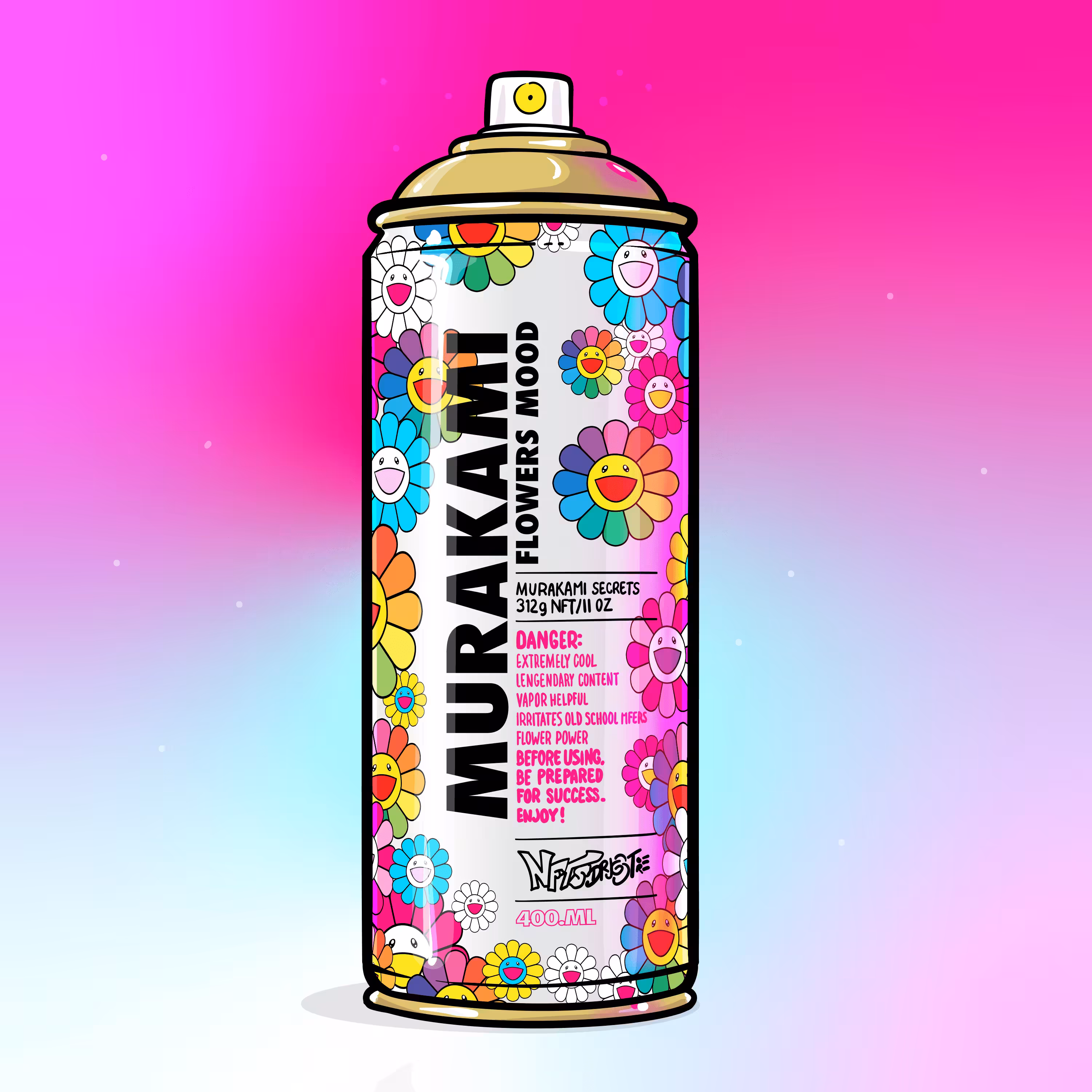 Murakami Flowers Spray #045