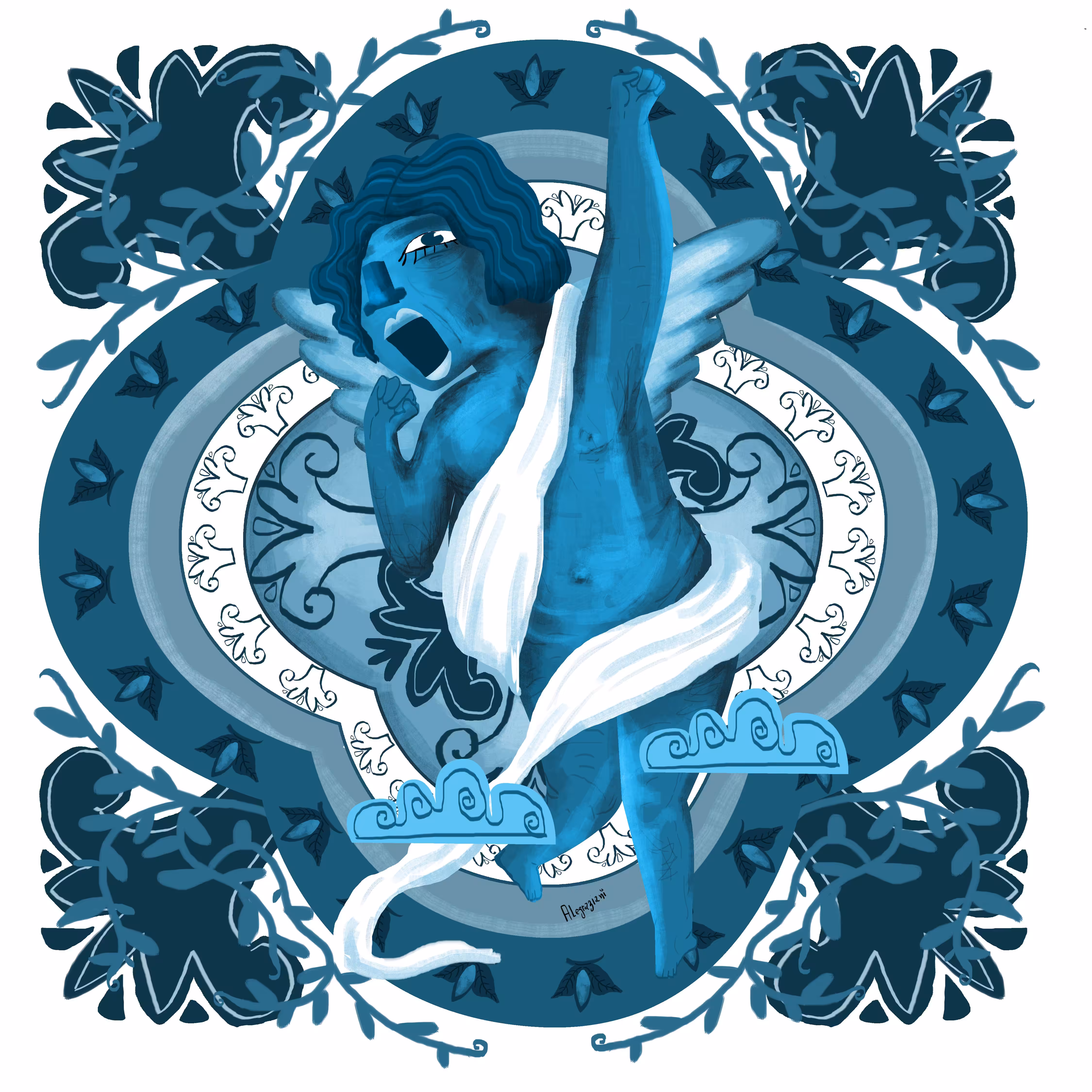 Blue Angel by Alegraziani 