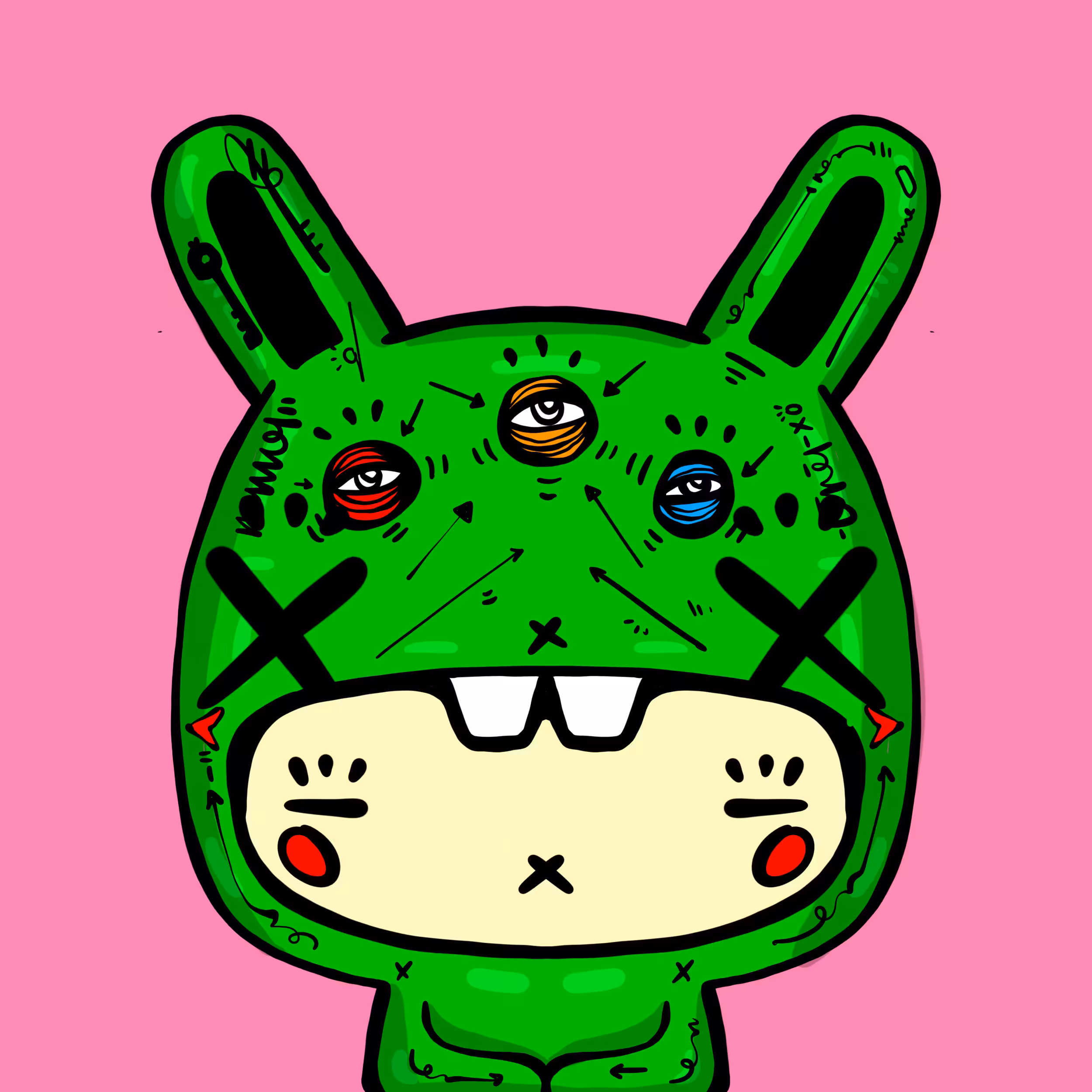 TOKYO PUNKS | BAD BUNNIES: TKP BAD BUNNY #0127