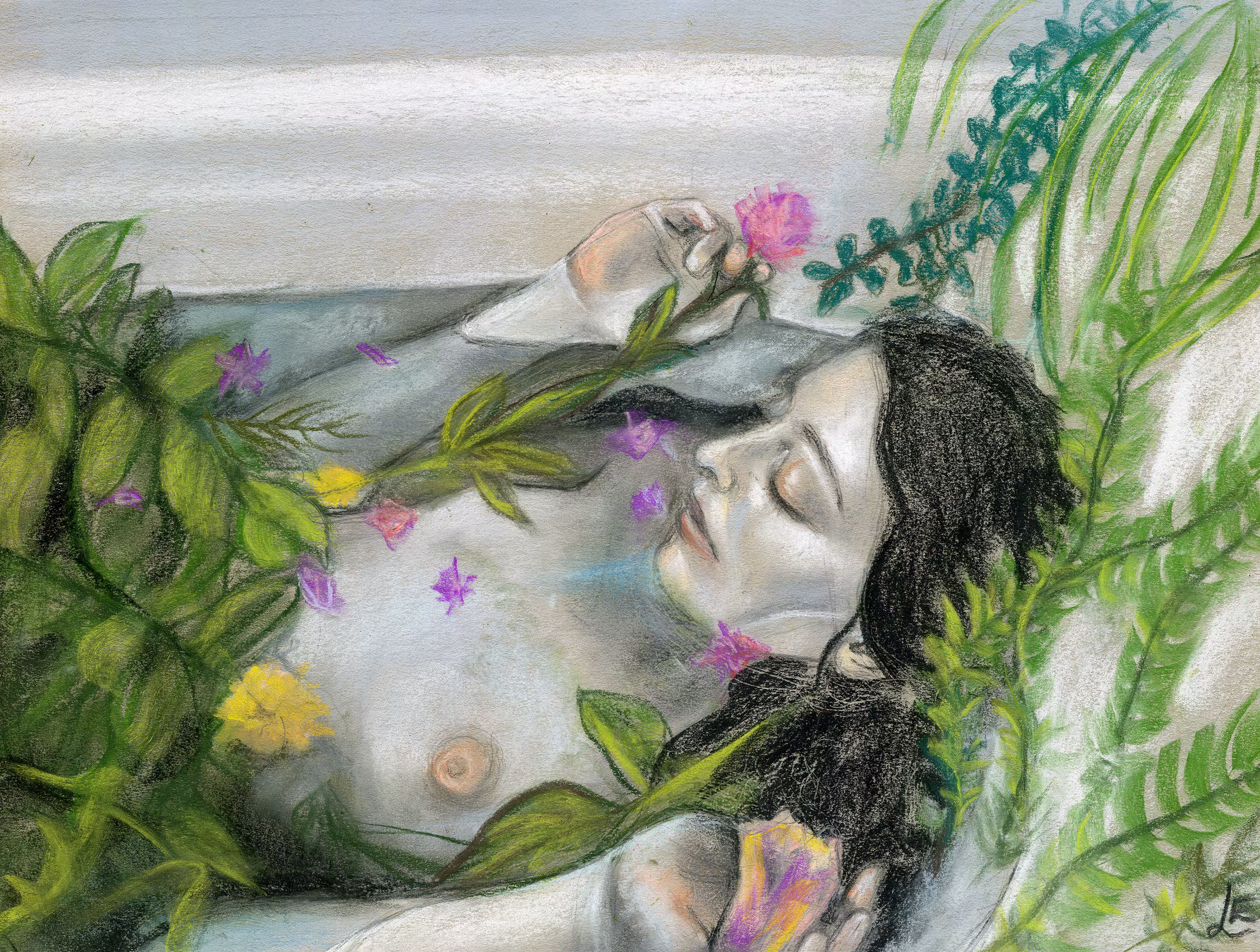 Ophelia in the Bath