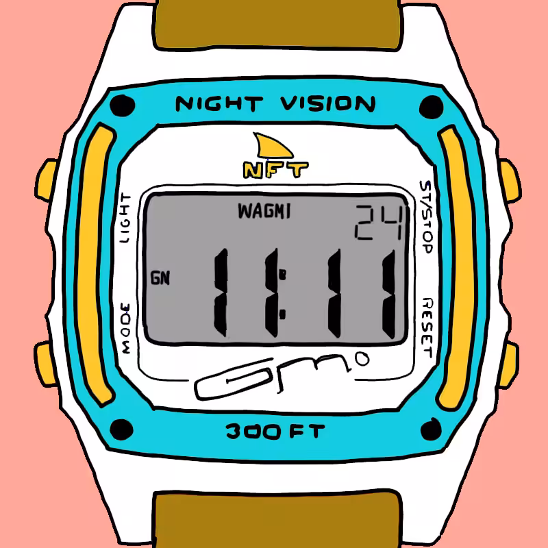 Make a Wish NFT Watch - Colorway #40