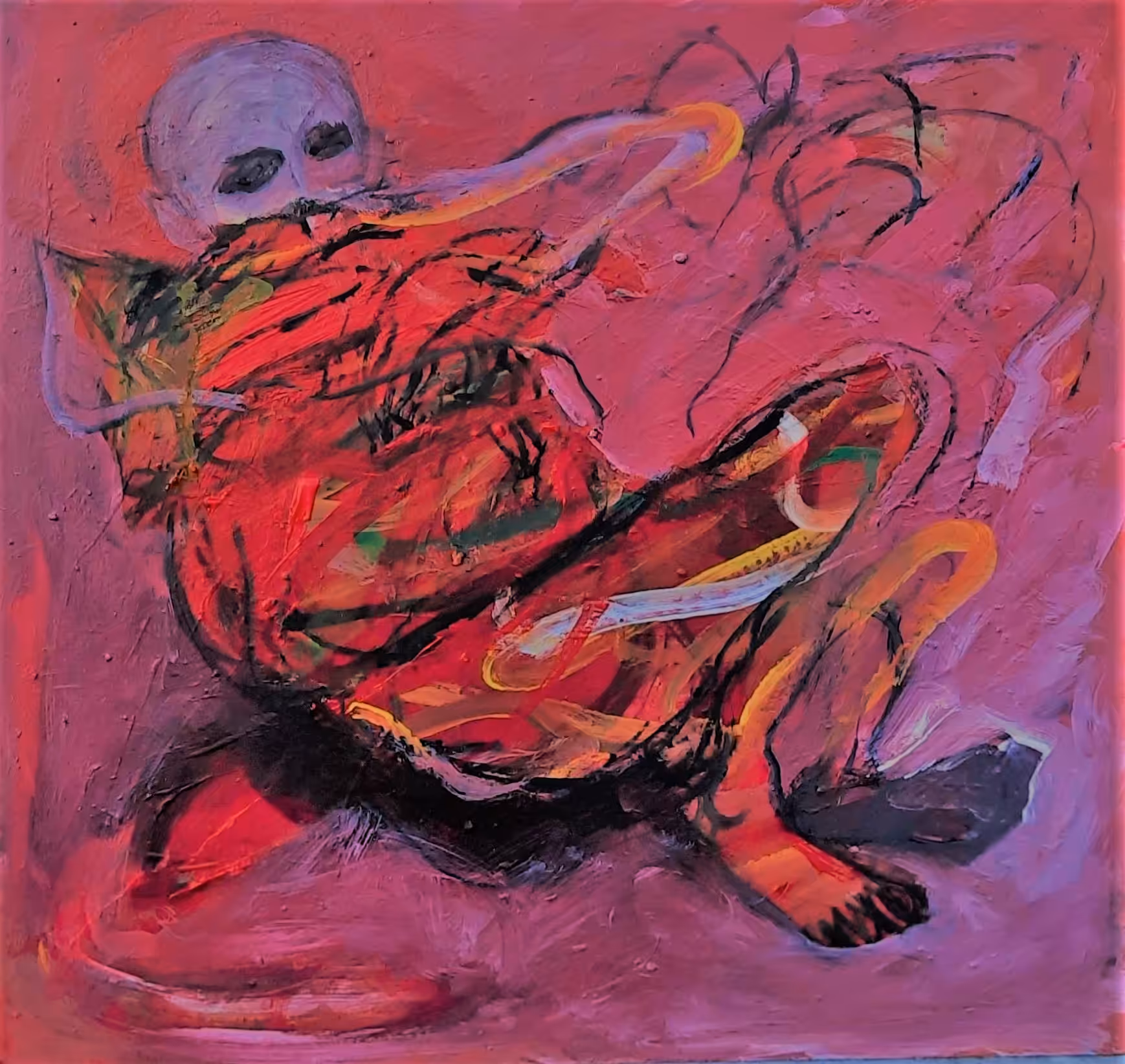 Abstractin painting