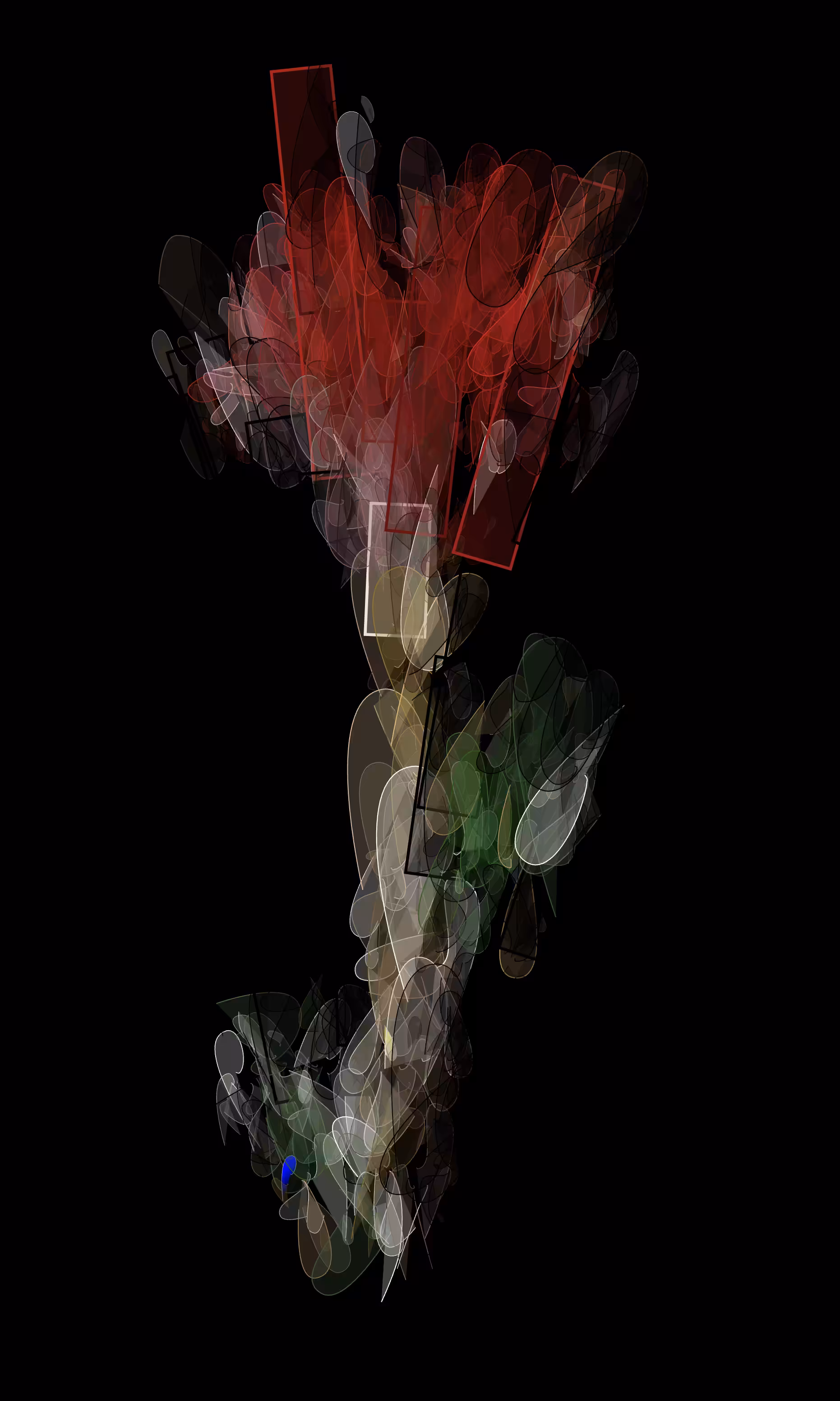 a rose on another chain