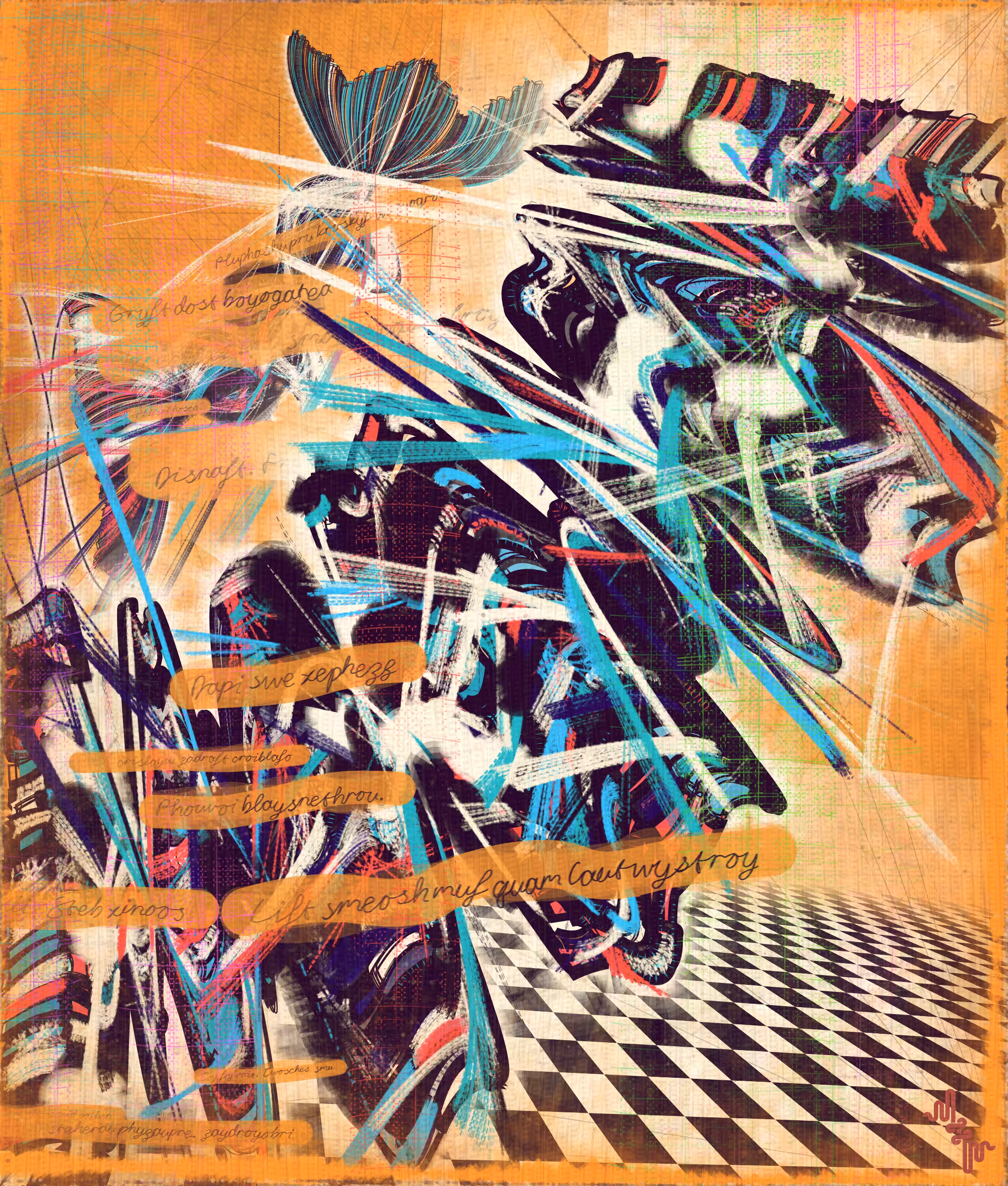 Amplitudes of Canvas #322