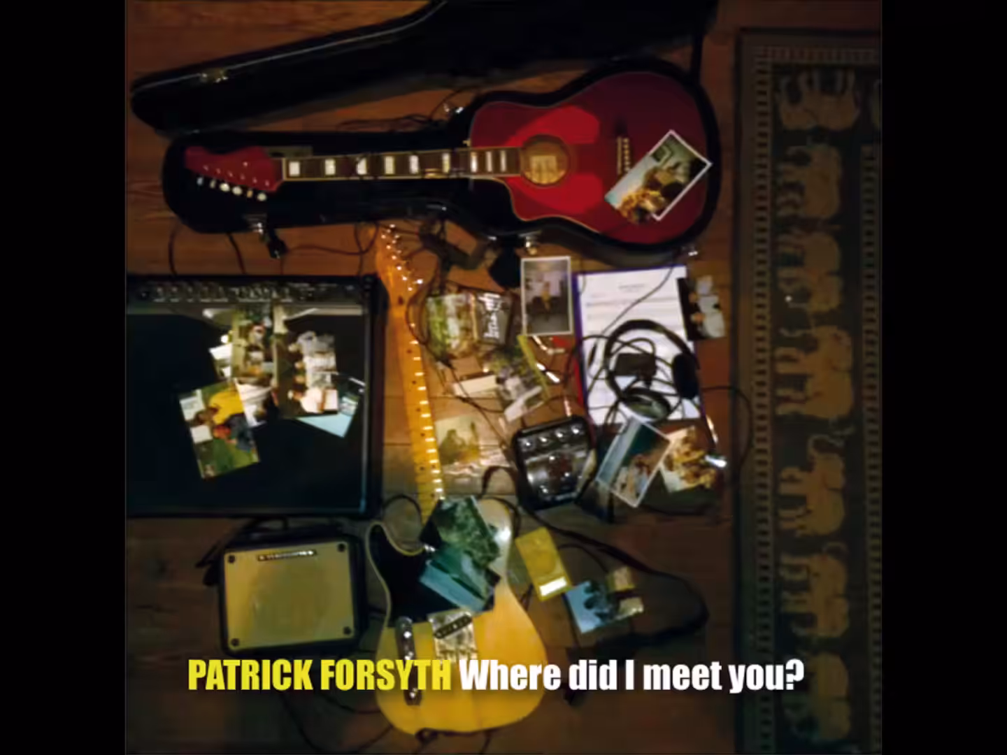 Mini album - 5 songs - Where did I meet you ?