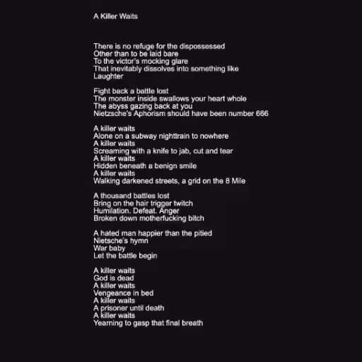 A Killer Waits



Th...