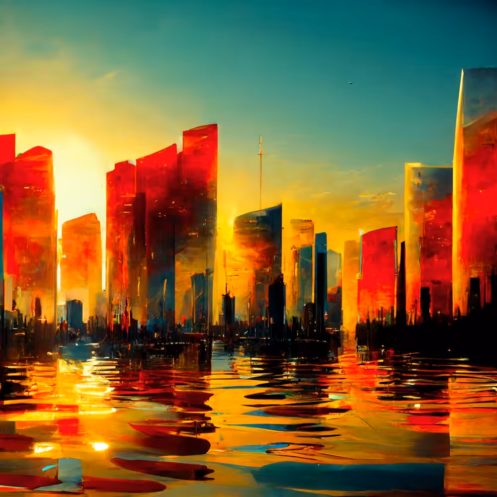 Bright Sunset