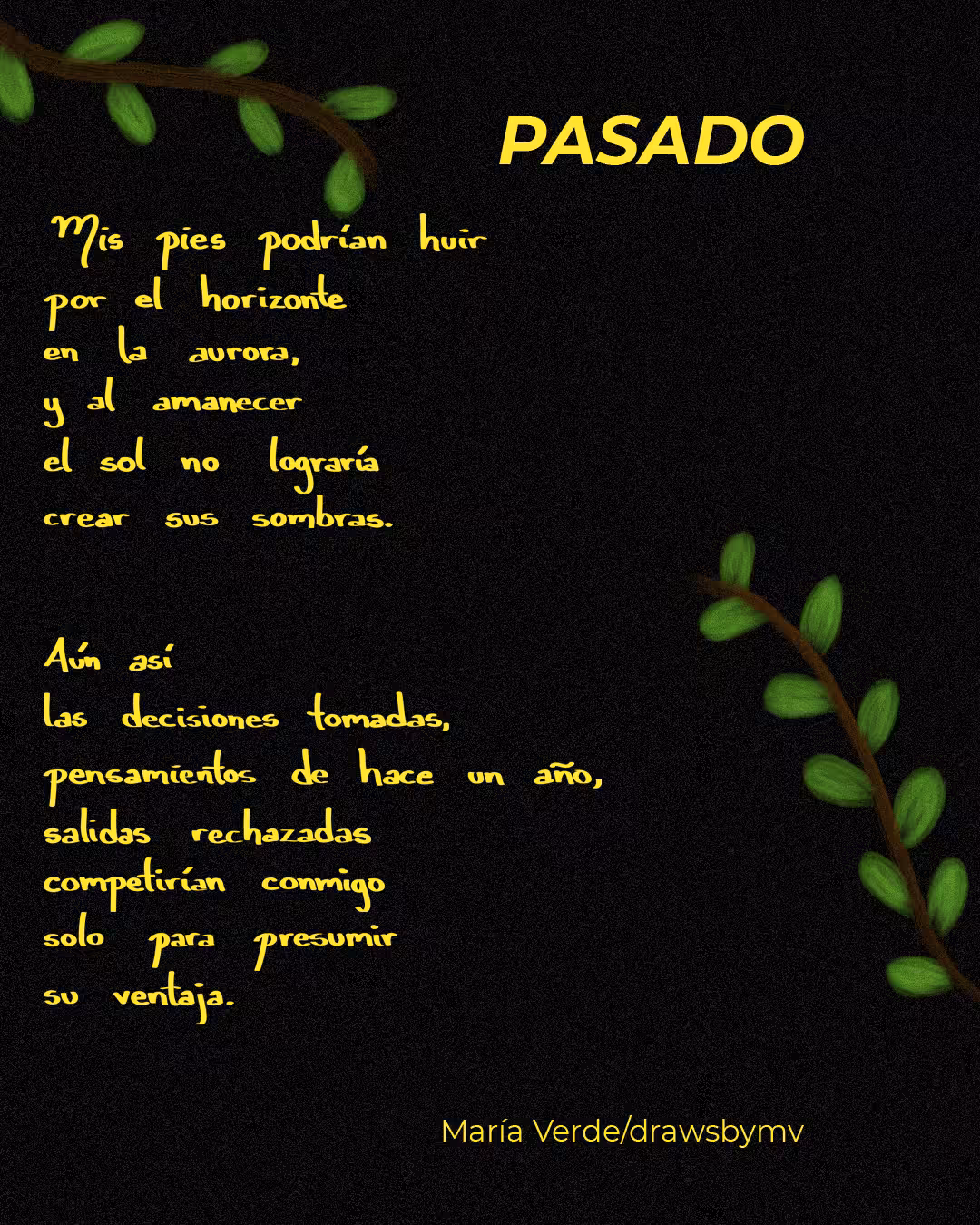 Pasado/Past - Day 20