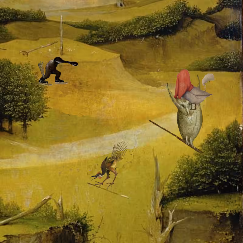 Bosch`s Creatures #63