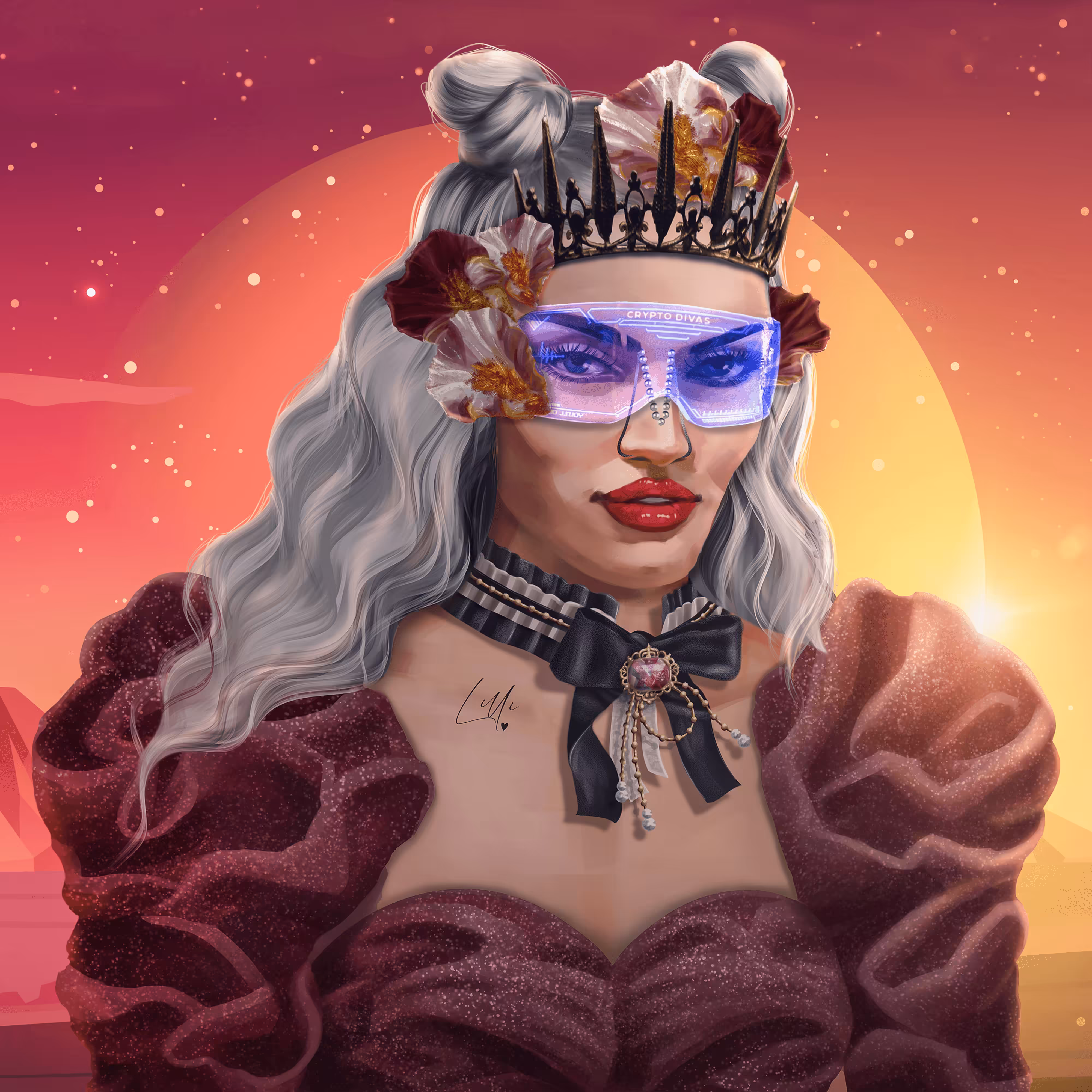 Lilli (SanndyCreationz X CryptoDivas Collab)