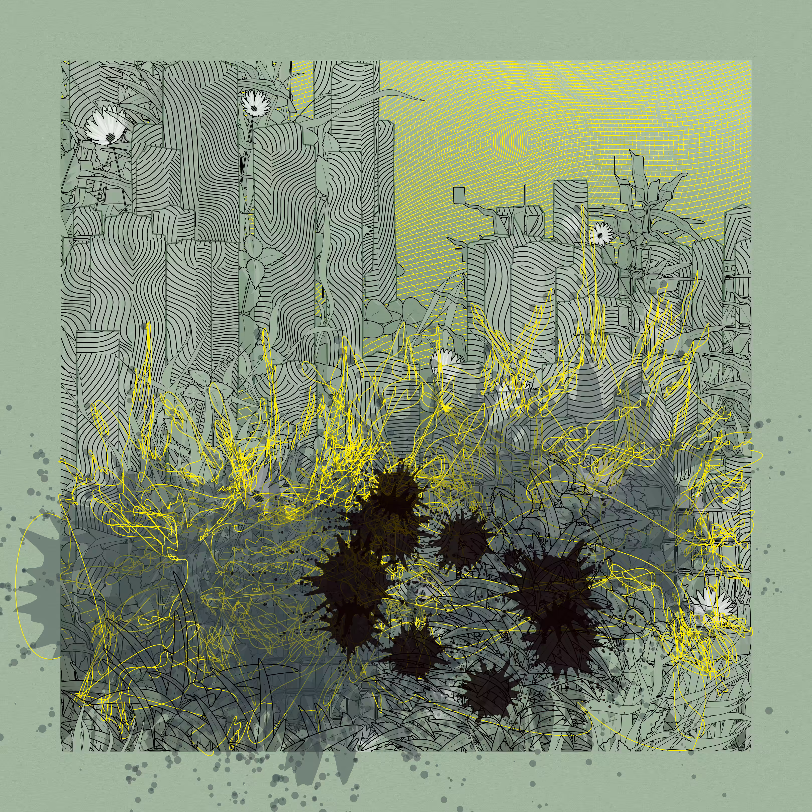 Landscape with Carbon Capture #4676