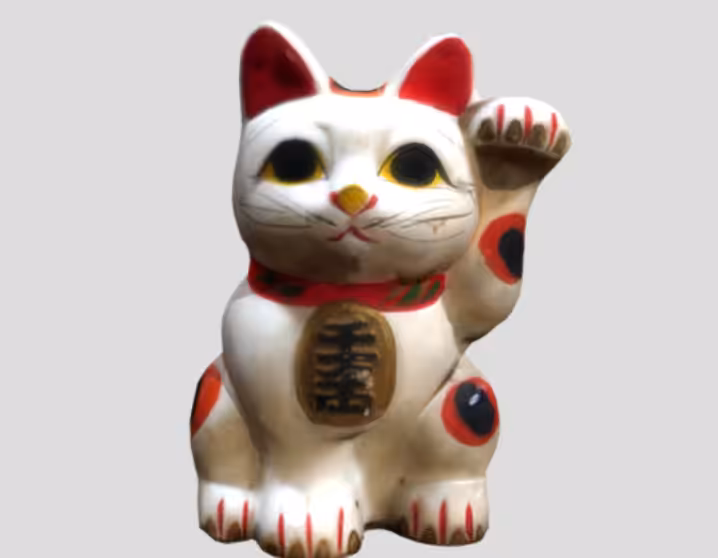Virtual Mementos Association Collections: Fortune Cat in my family house