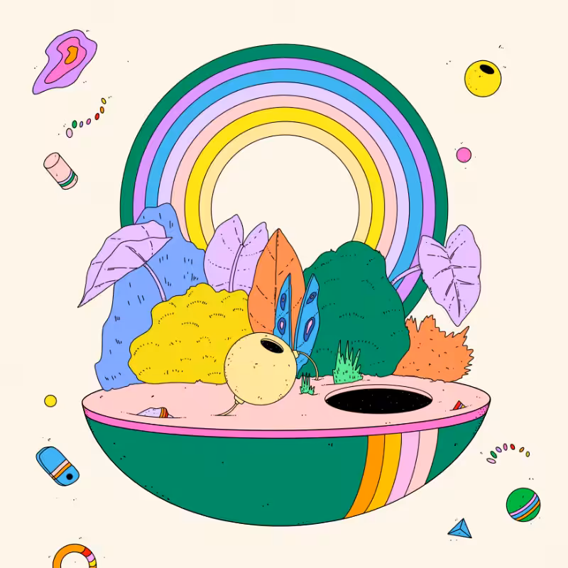 🌈🌴🪐 #188