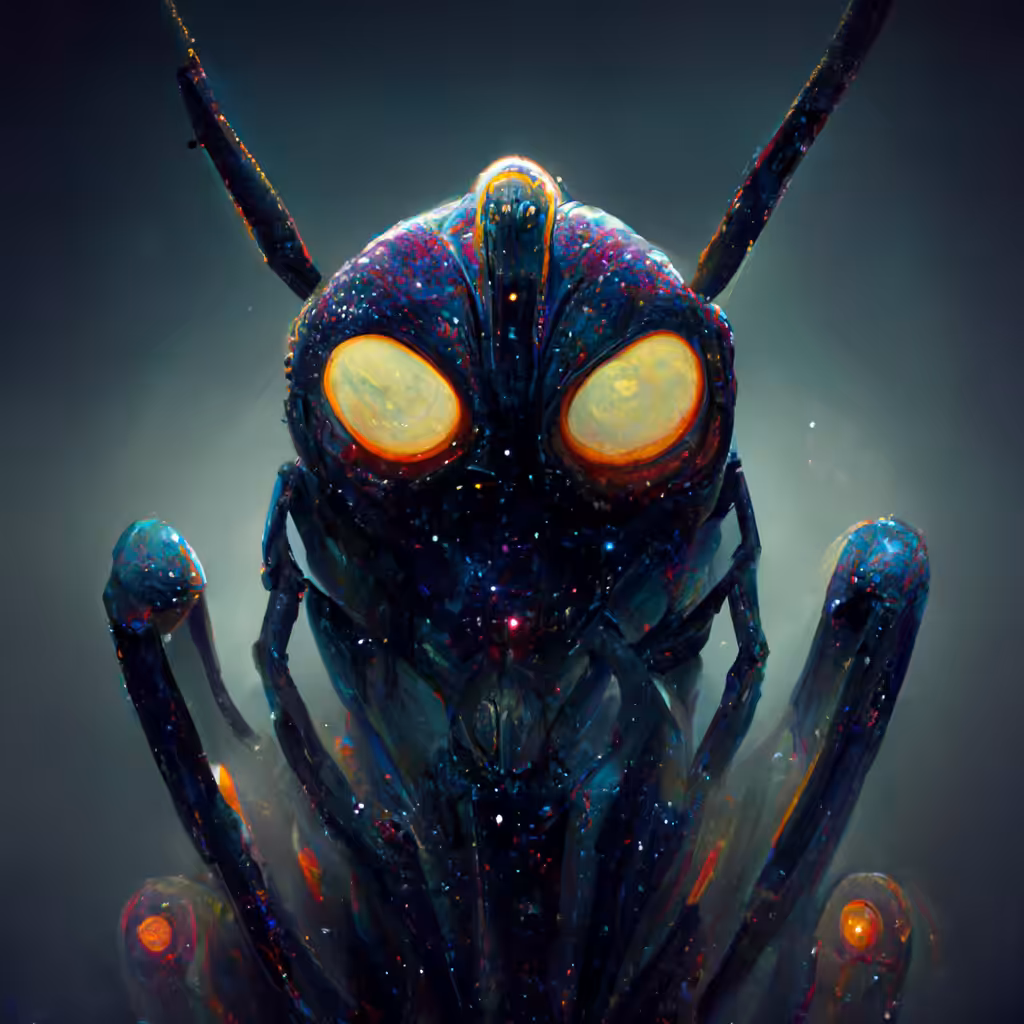 Hostile species of space insects