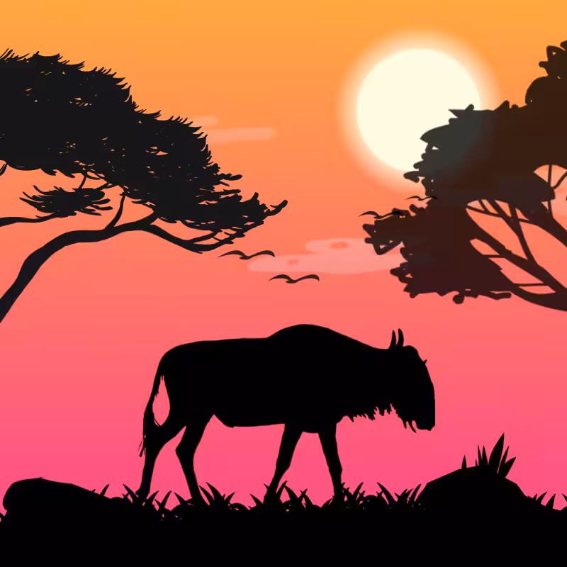 We Care...Wildebeest #1