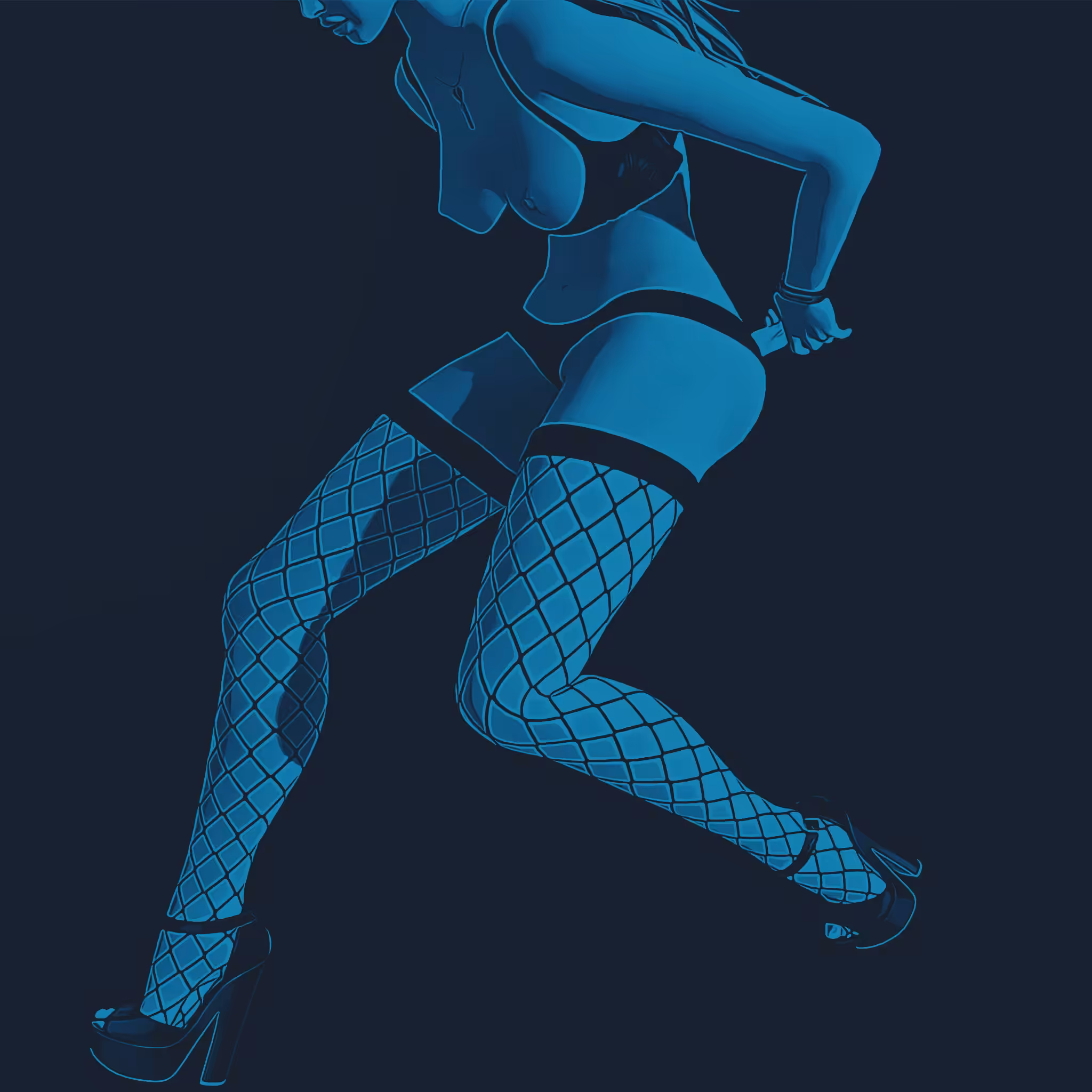 Mercy Dark Blue