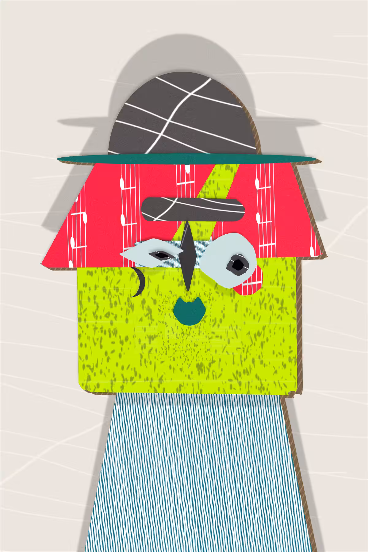 Paper People: Preview Studies: Paper People: Study 042