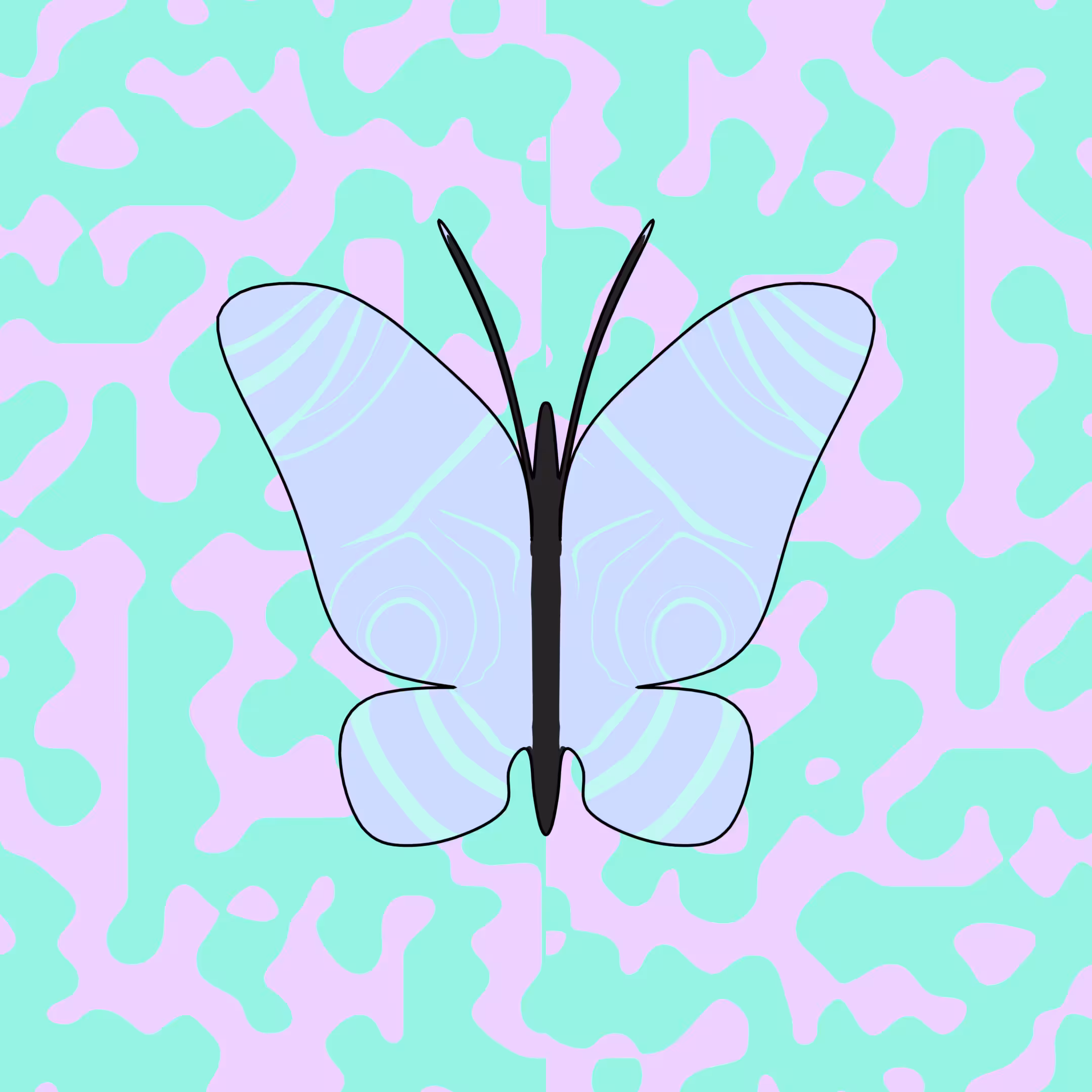 Aesthetic Butterfly #008