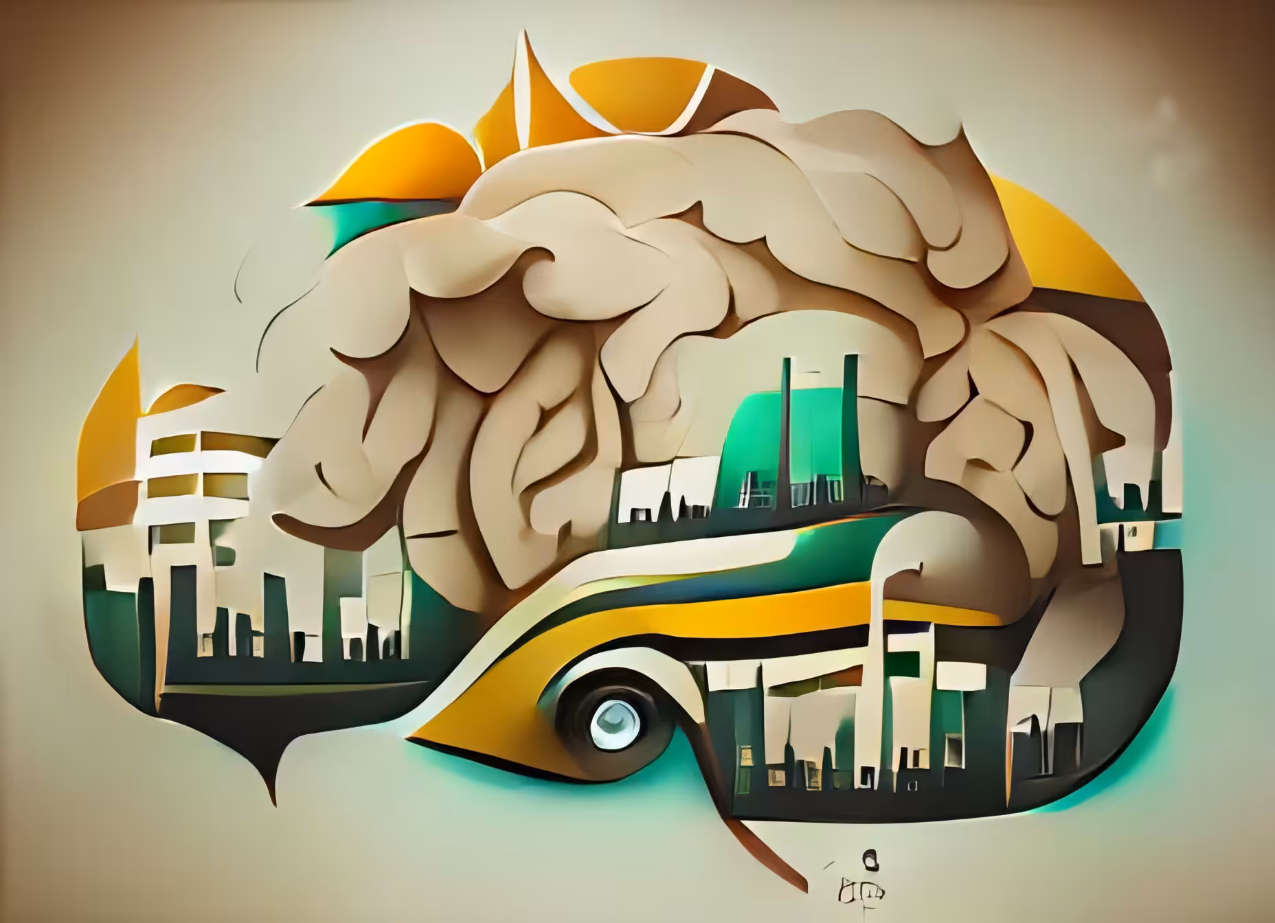 Polluted City Brain