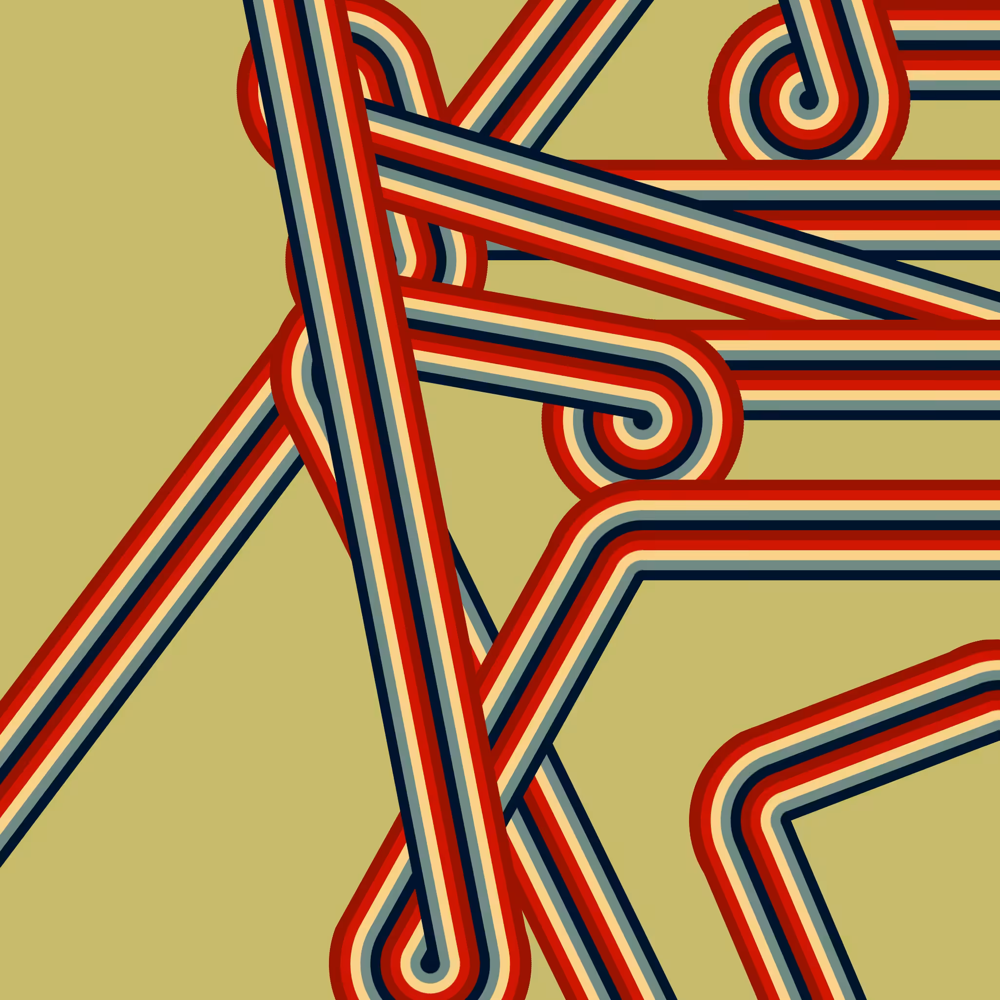 Tubular Stripes #6
