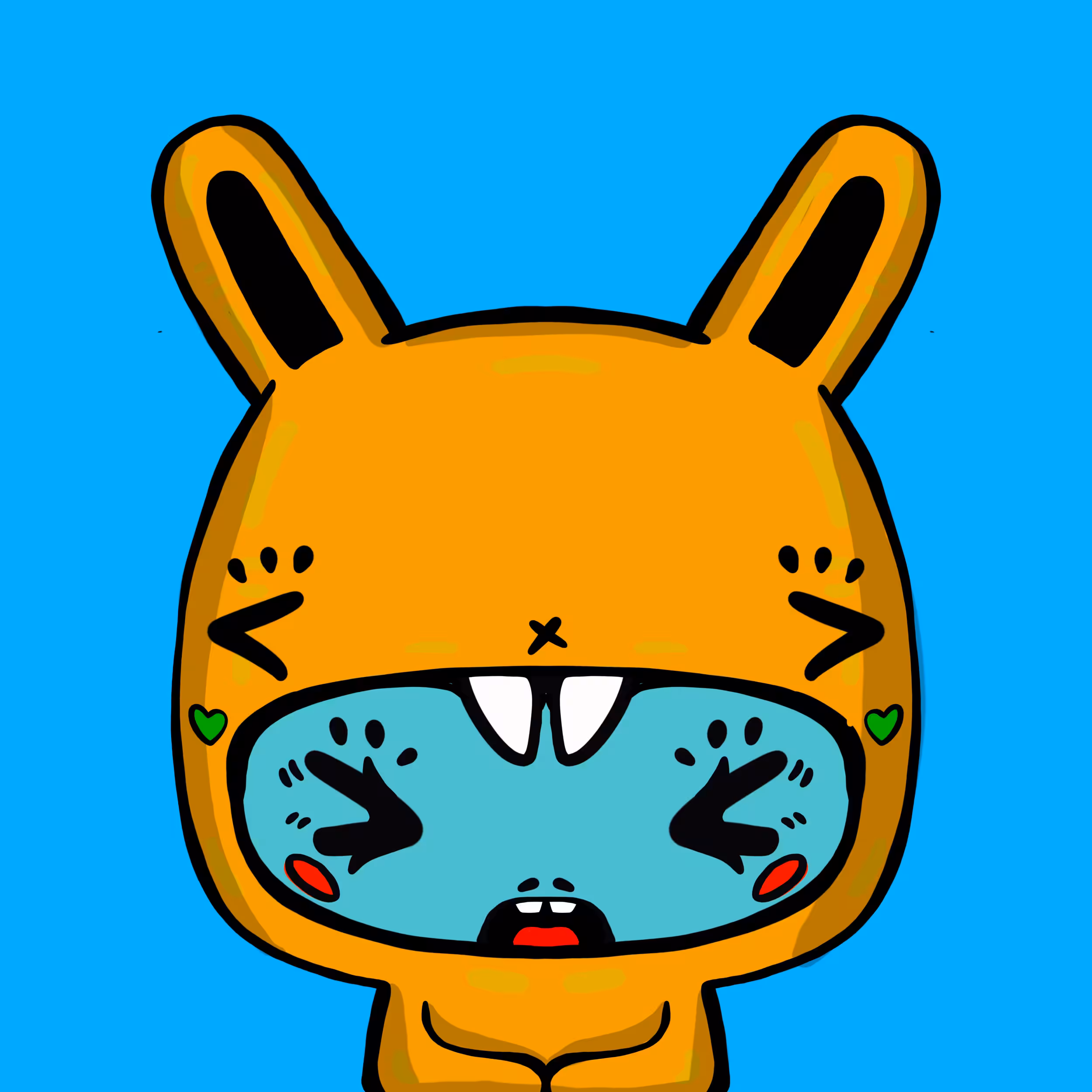 TOKYO PUNKS | BAD BUNNIES: TKP BAD BUNNY #0834