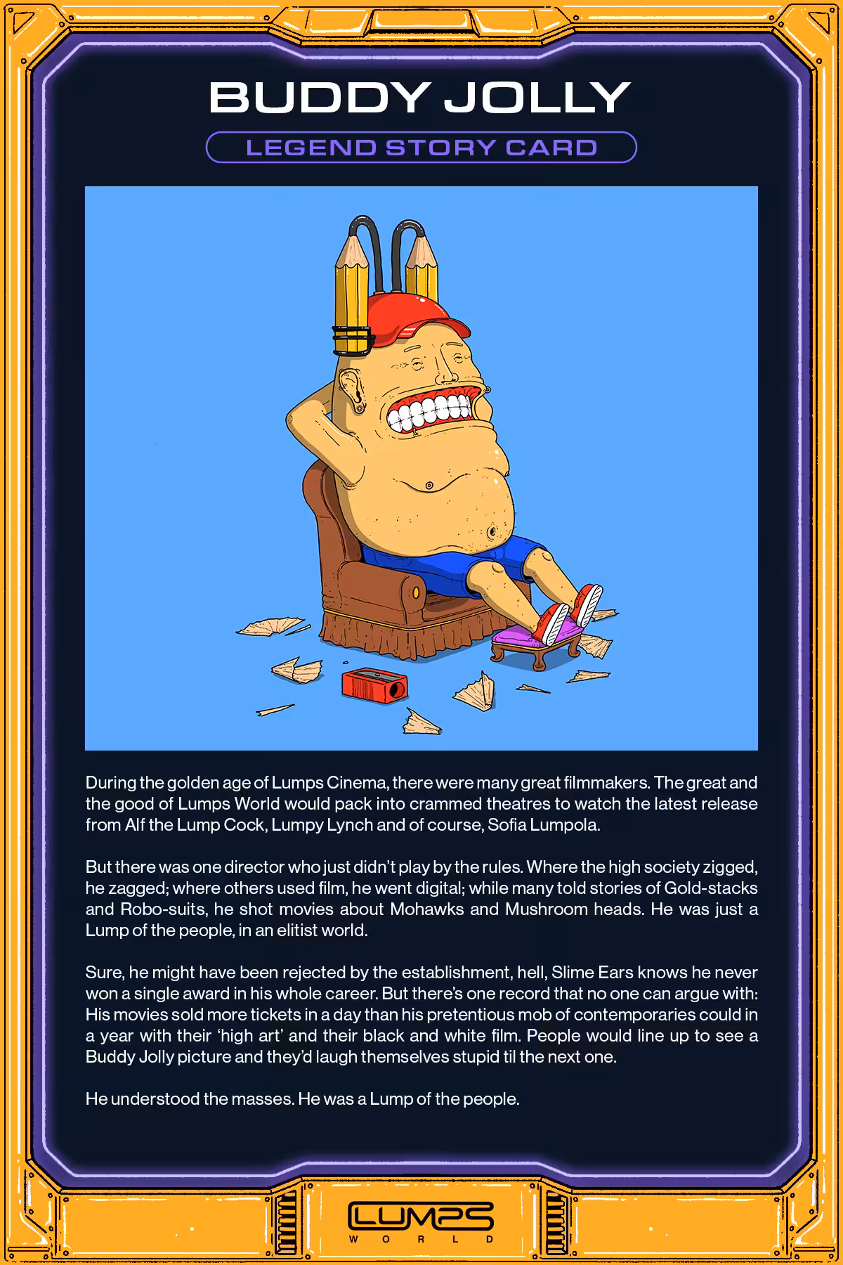 Buddy Jolly Story Card