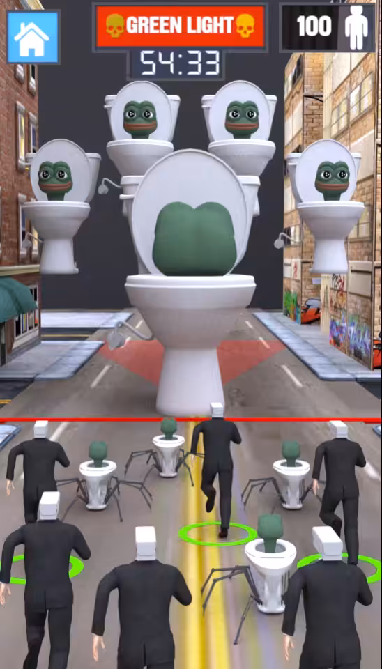 PEPE SKIBIDI TOILET