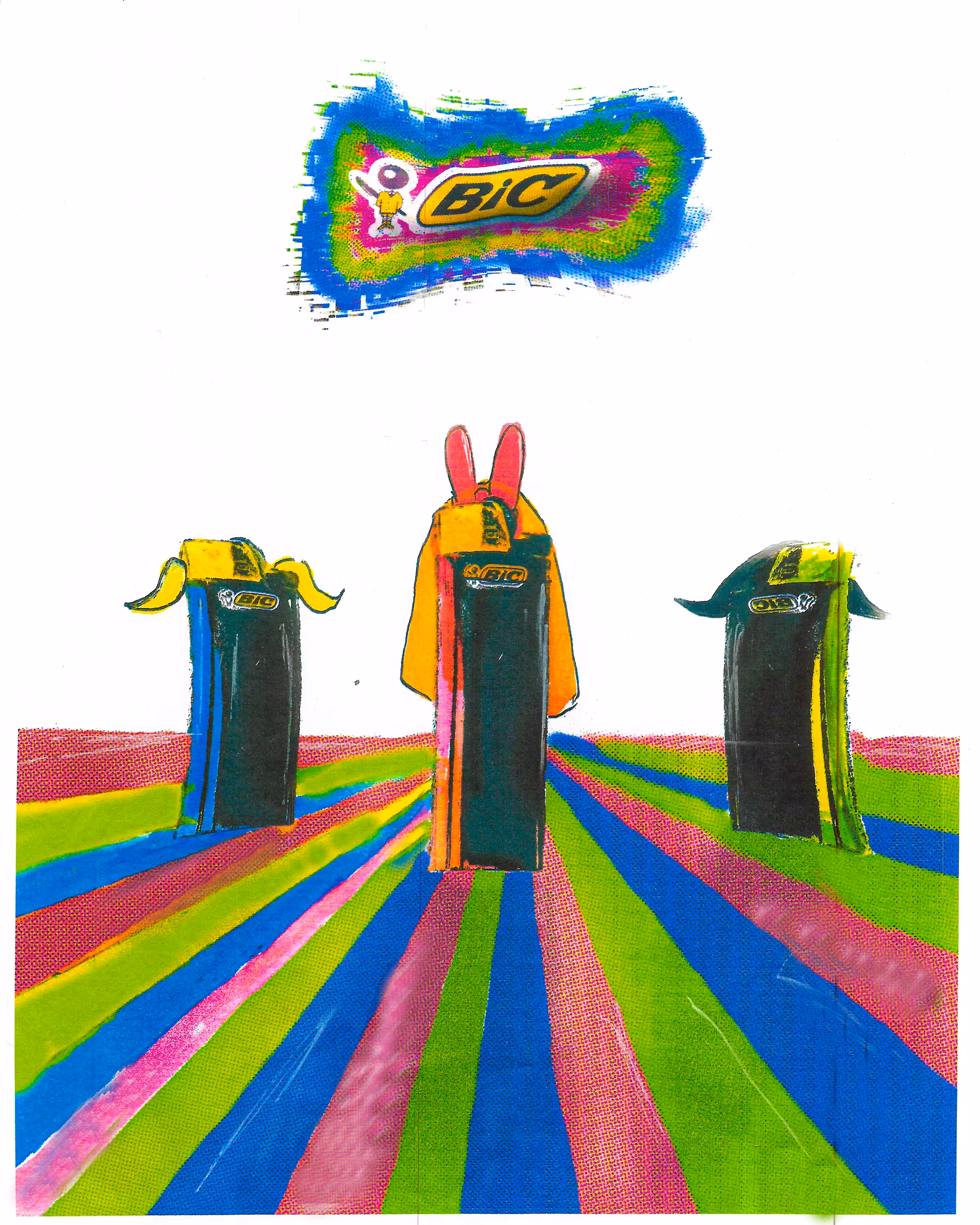 Aleqth Bic Lighter Collection
