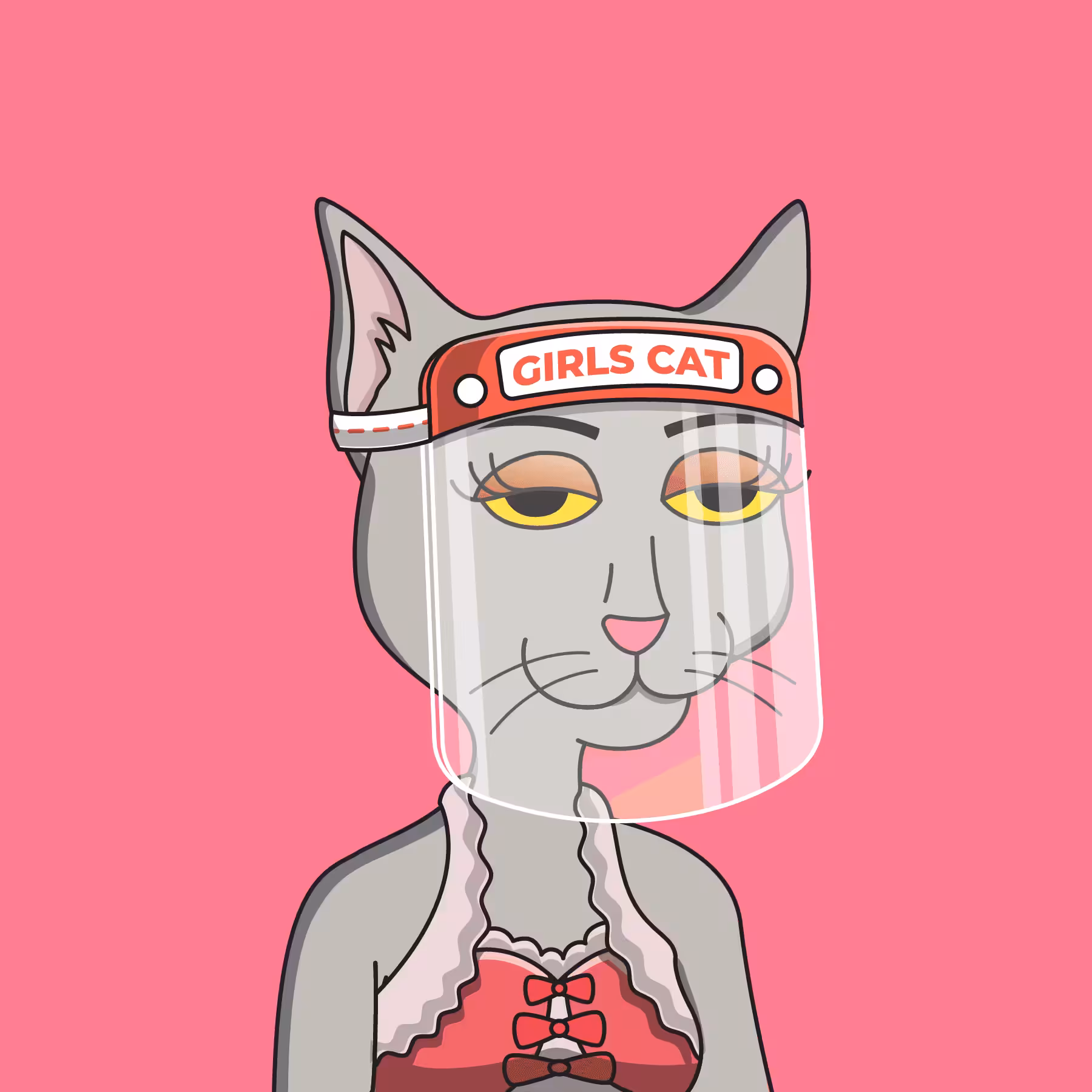 Girl Cat #398