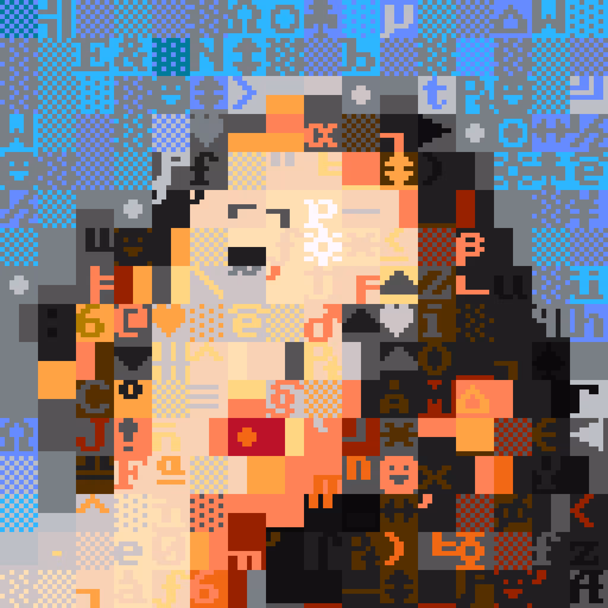 DOS-up girl #052
