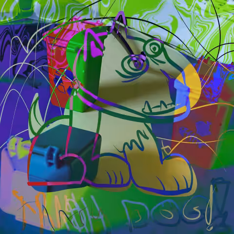 Trash pup