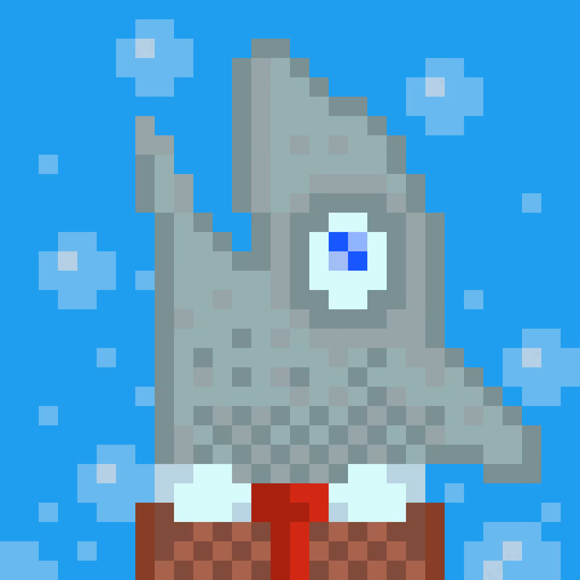 Pixel Head #S164