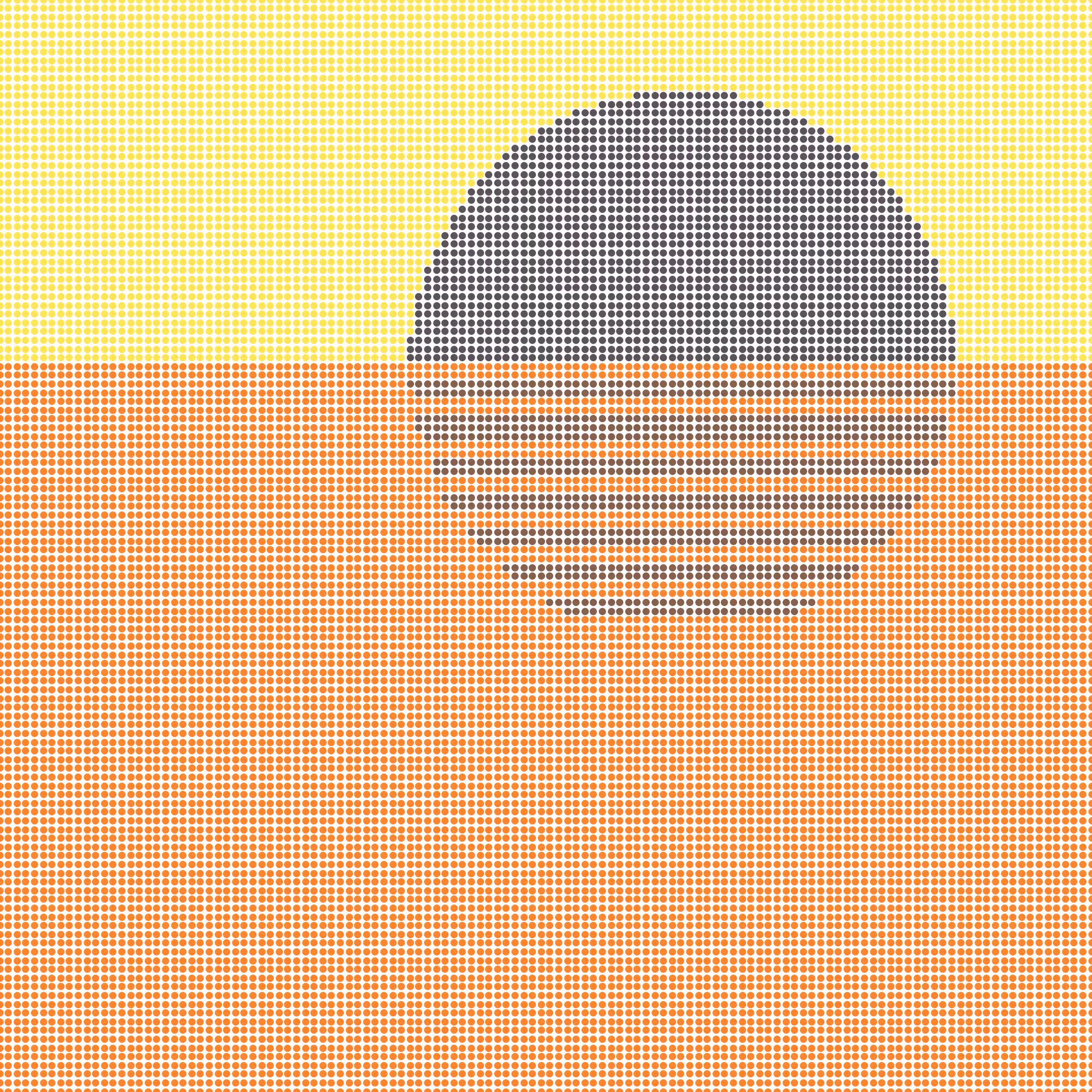 Stipple Sunsets #66