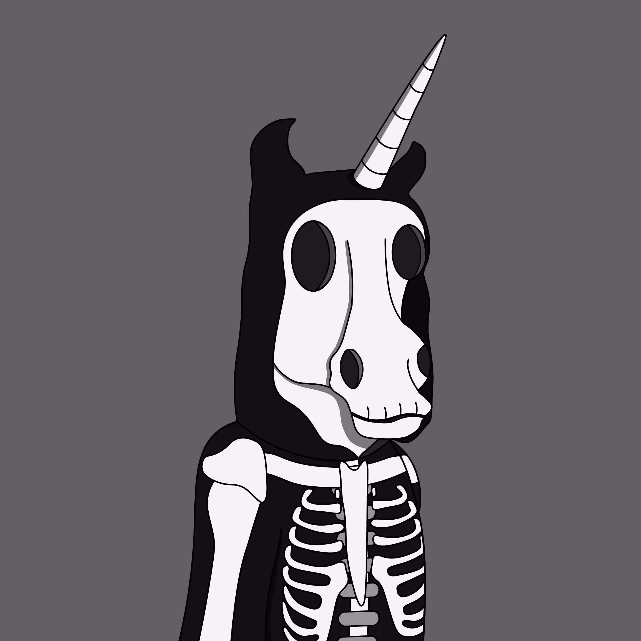 Awesome Unicorn - Edgar the Skeleton Cosplay #192