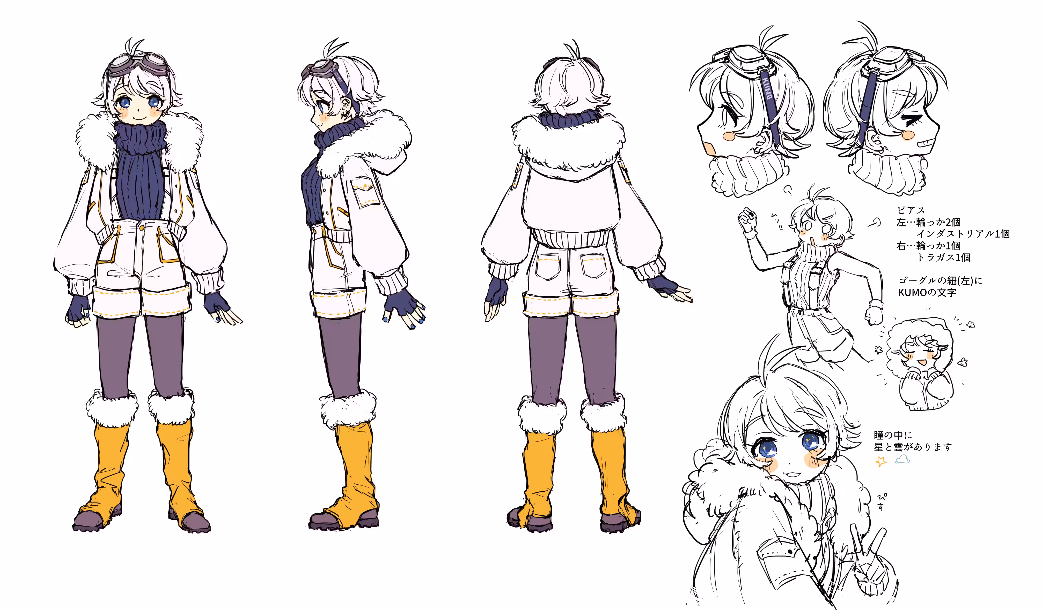 "Fly high!" - model sheet