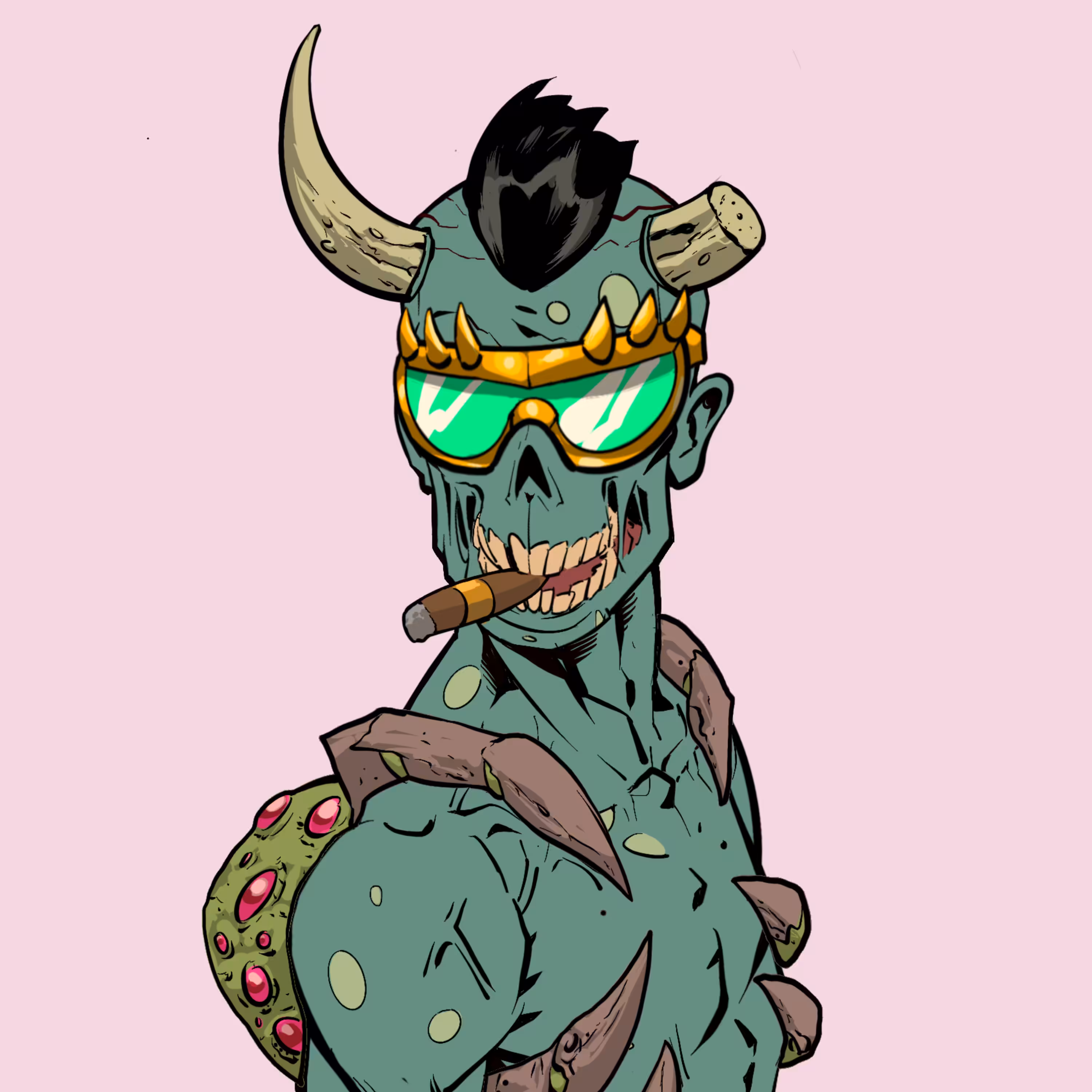 GlieseZombiesPFPs: GlieseZombiePFP #2520