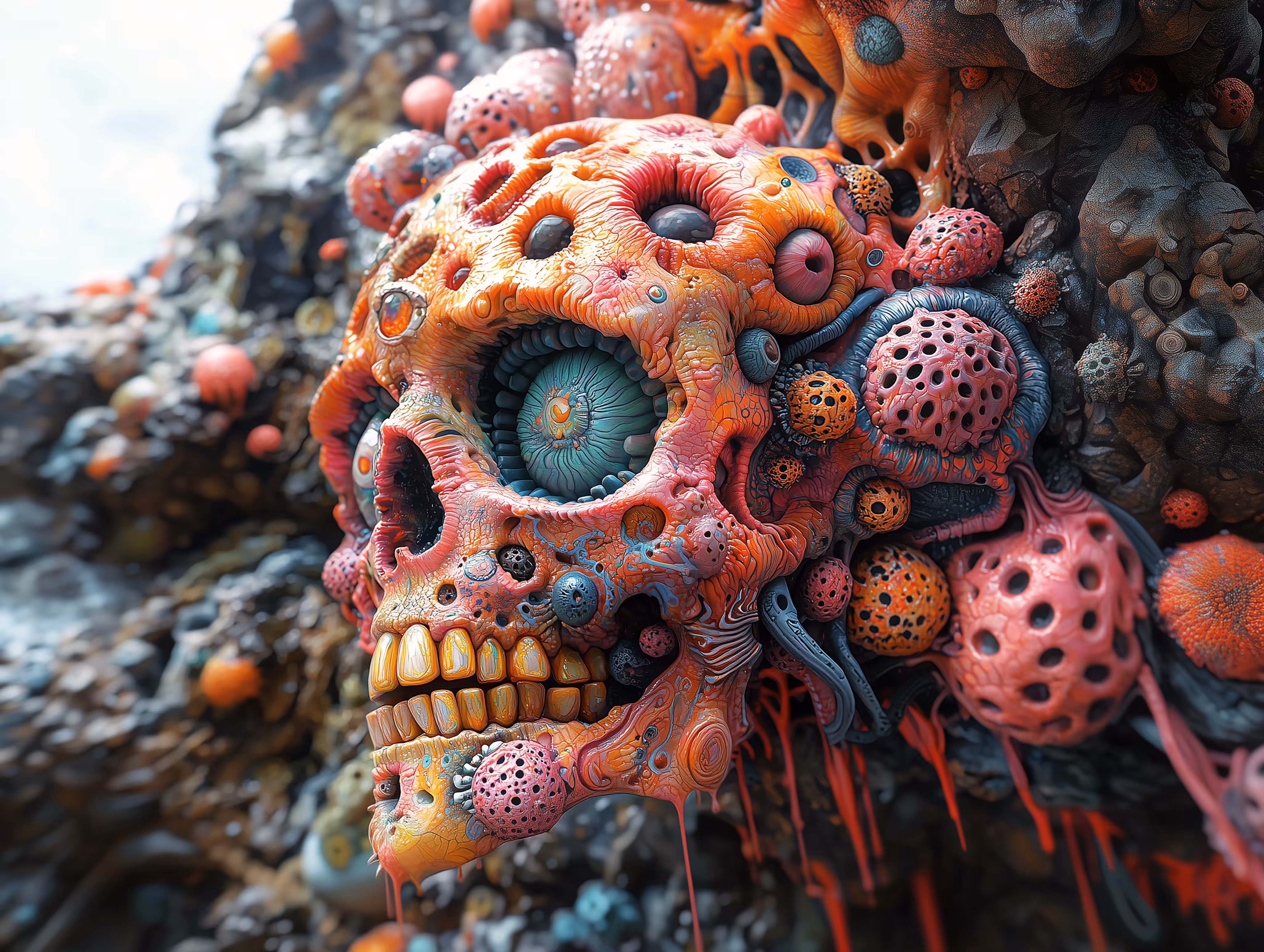 Sticky Freaky Skull