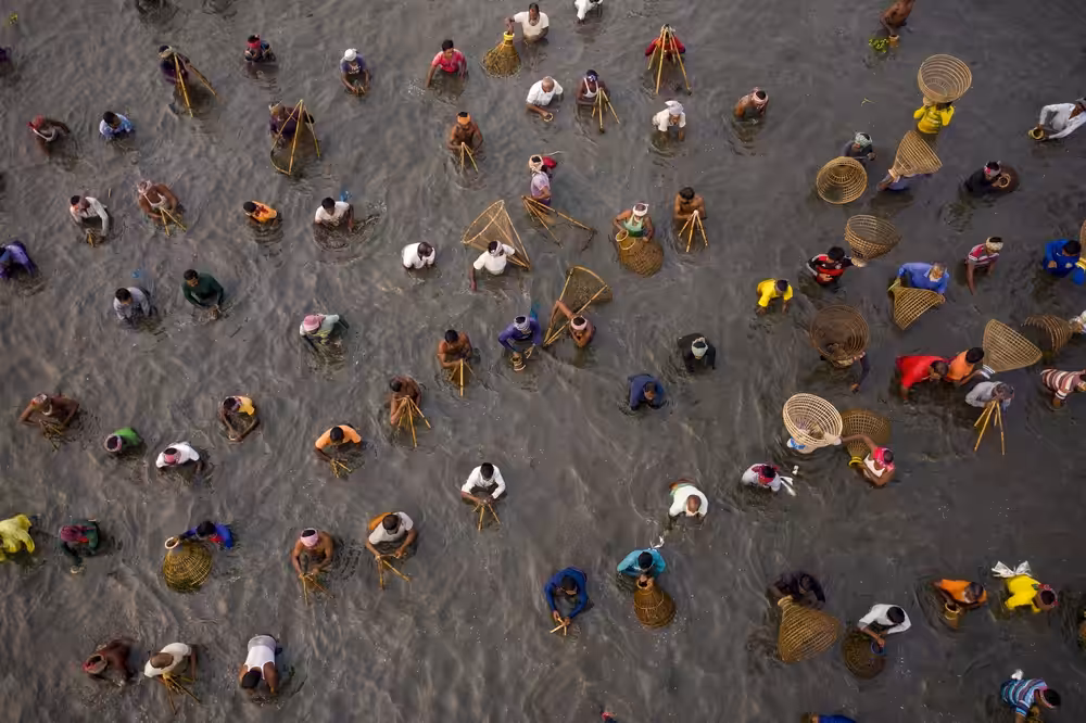 Traditional fishing festival