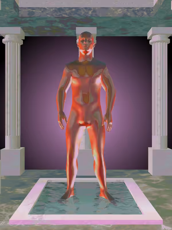HeavenComputer: The Indifferent Bright Red Man #3362