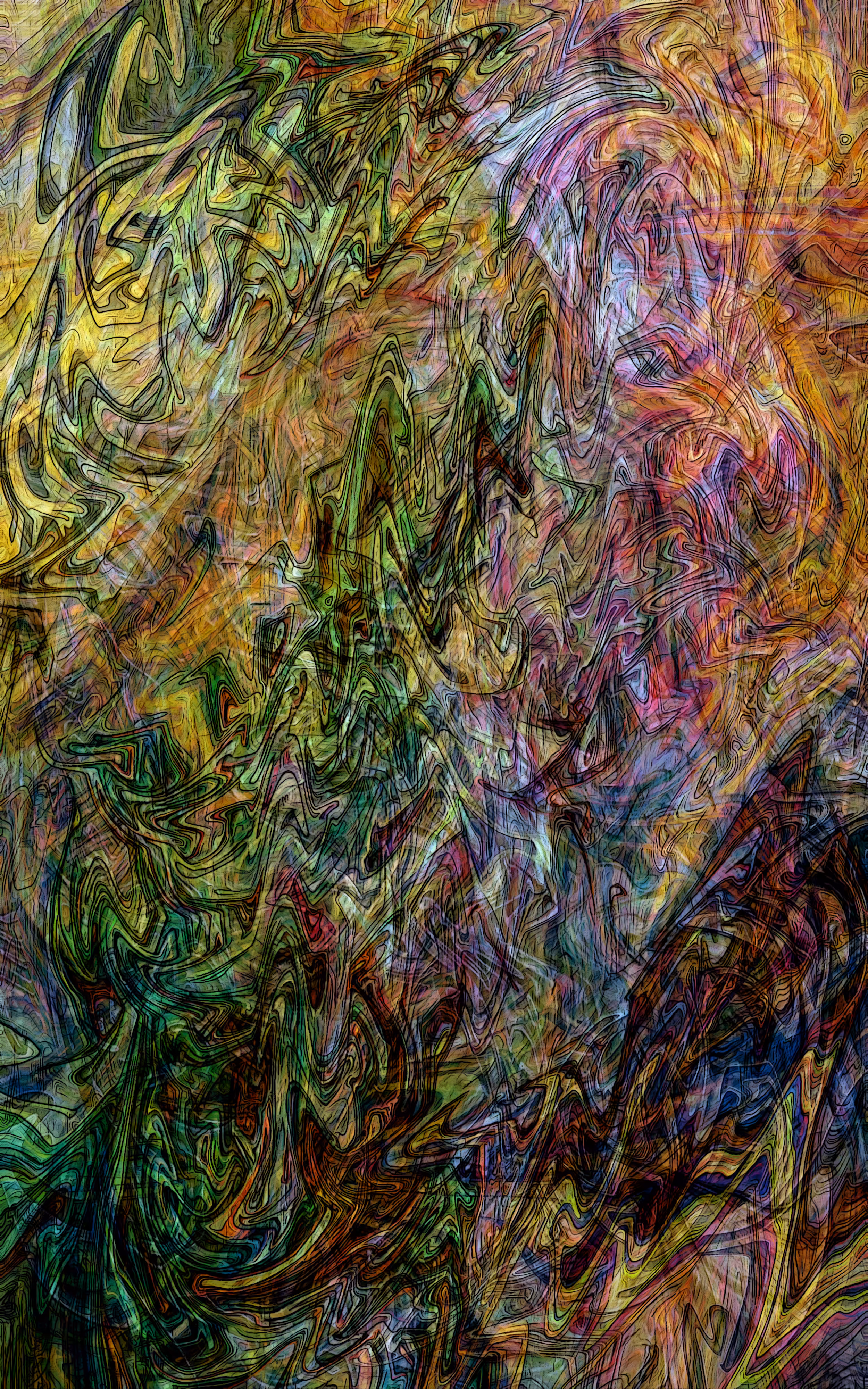 furoxotica ABSTRACT ART: Cucumber And Peppers