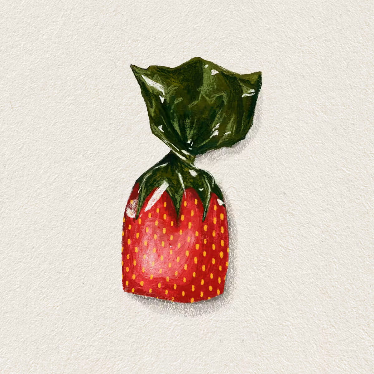 balinha de morango 