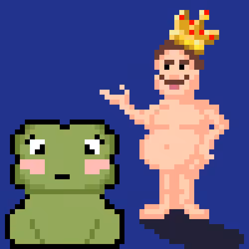 Naked Emperor and Froggy