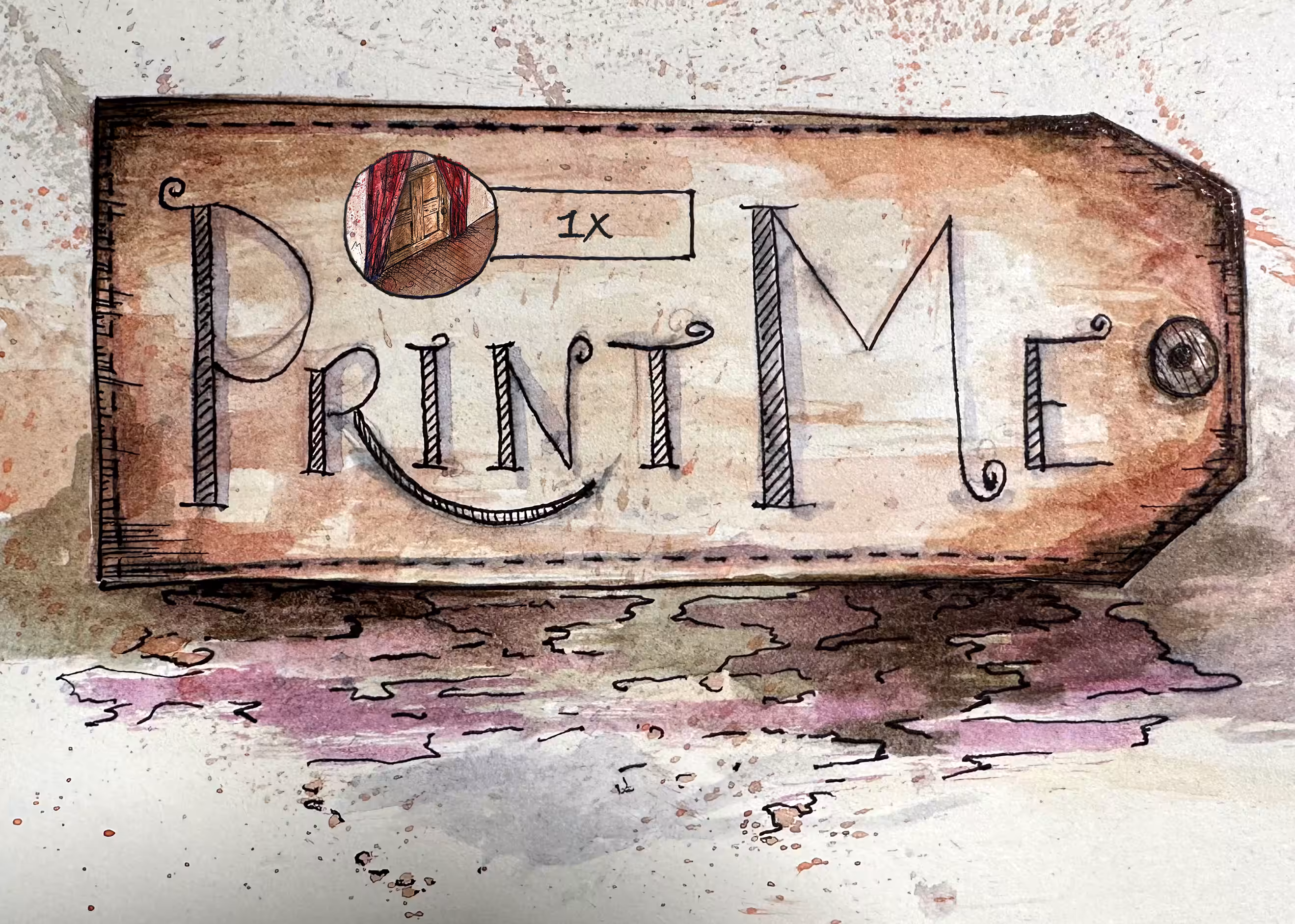 The Little Door - Print Pass