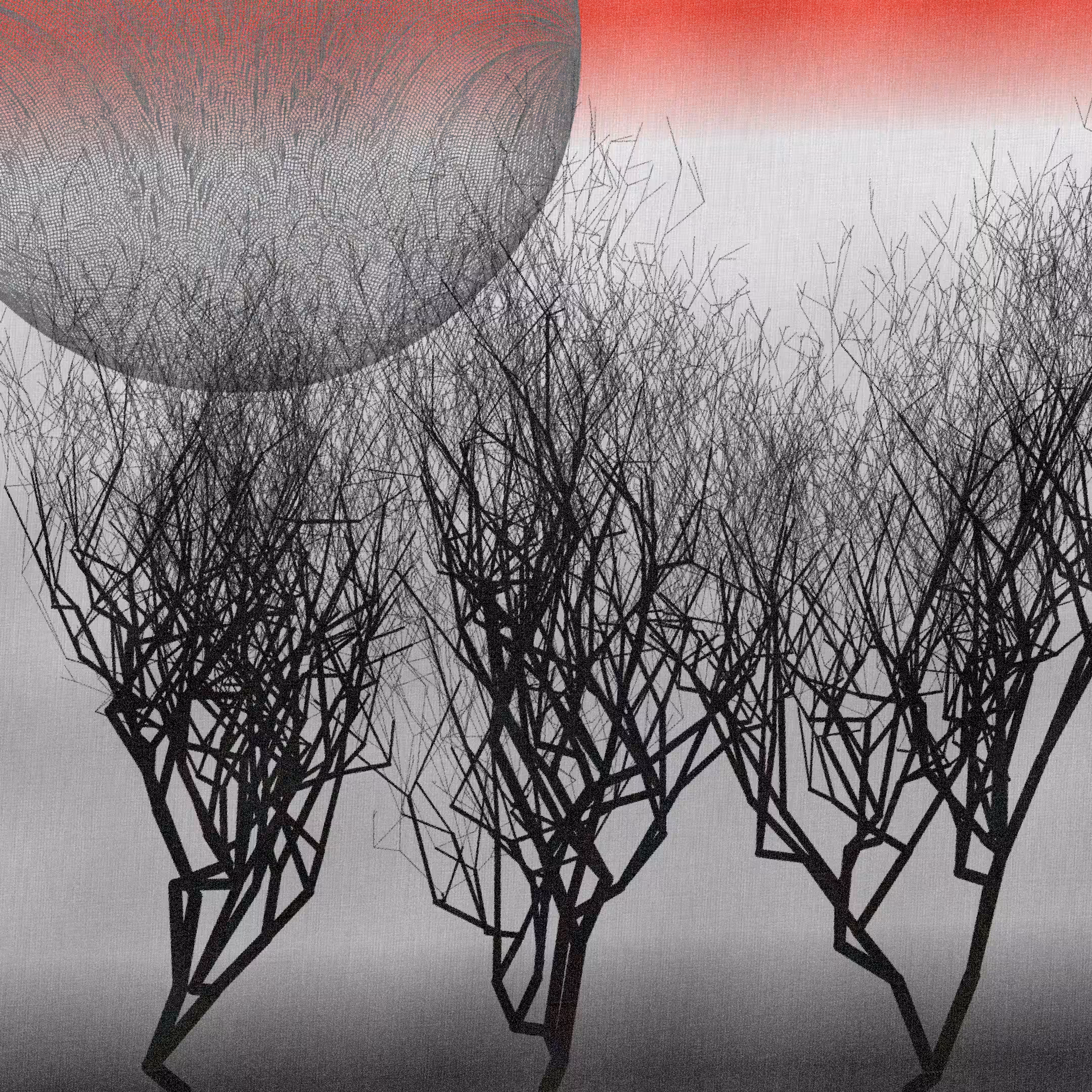 Three dead trees on earth #55