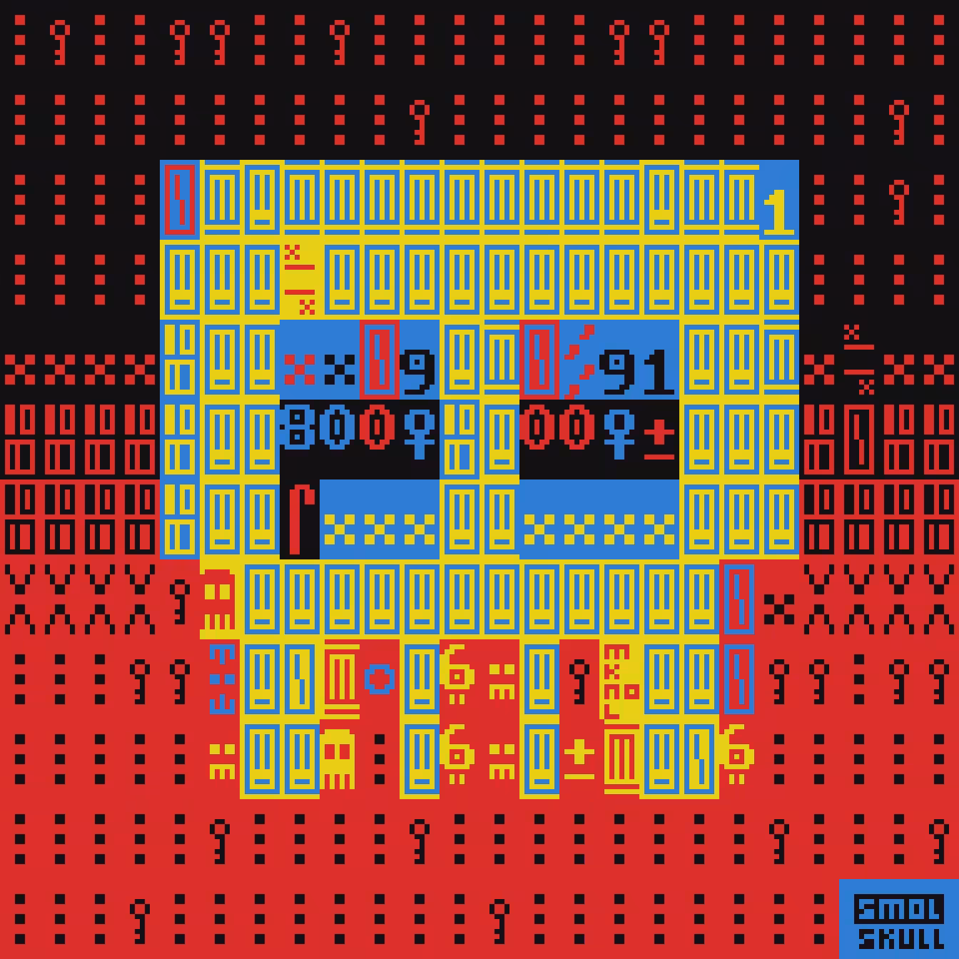 ASCII-SMOLSKULL #286