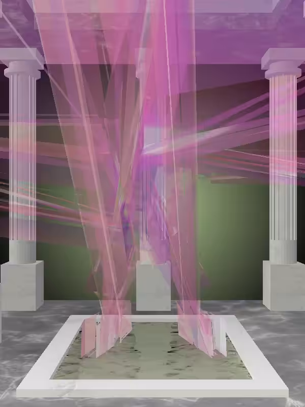 HeavenComputer: The Fading Dancing Magnetic Magenta Man #7380