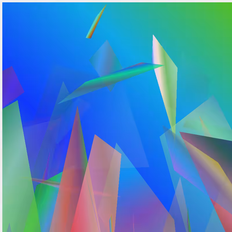 random divs with gradient and perspective #3